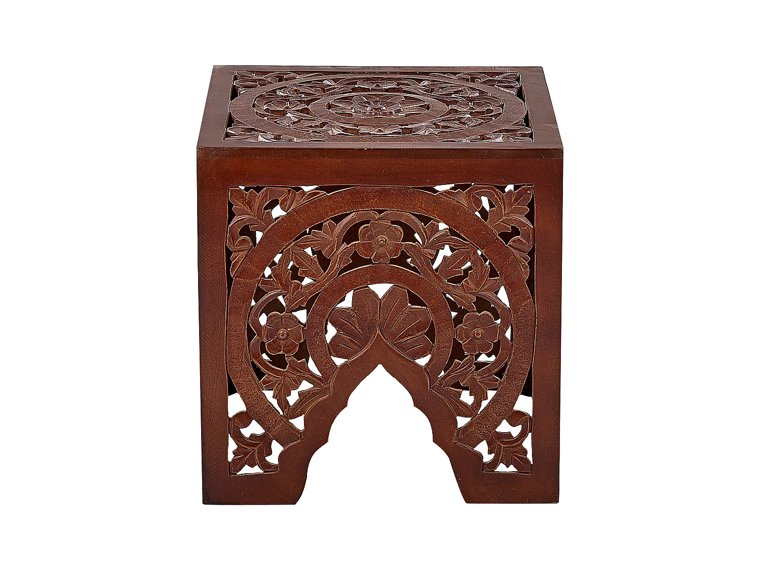 Set di 2 tavolini SHUKUR Marrone scuro