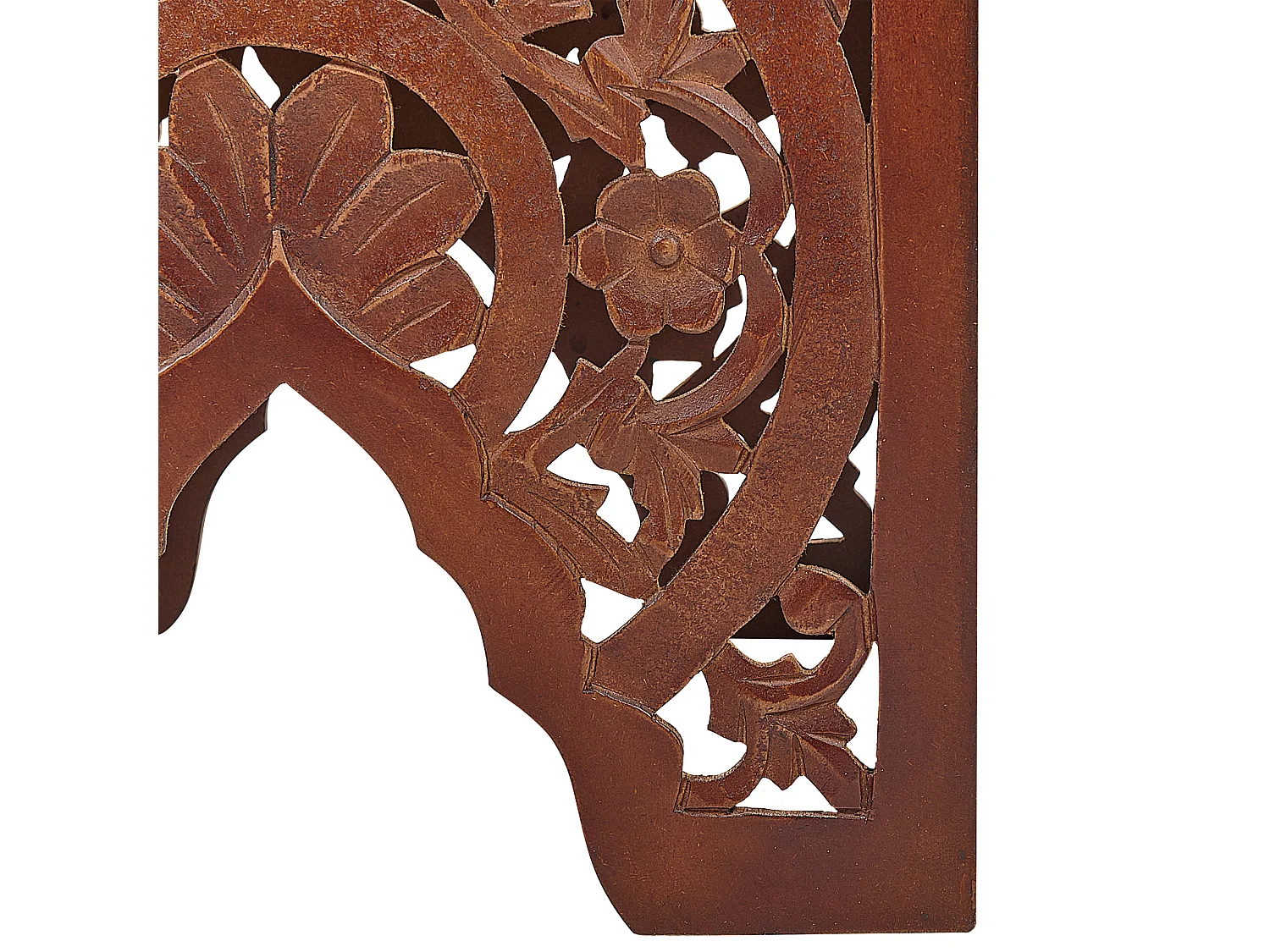 Lot de 2 tables d'appoint SHUKUR Marron foncé