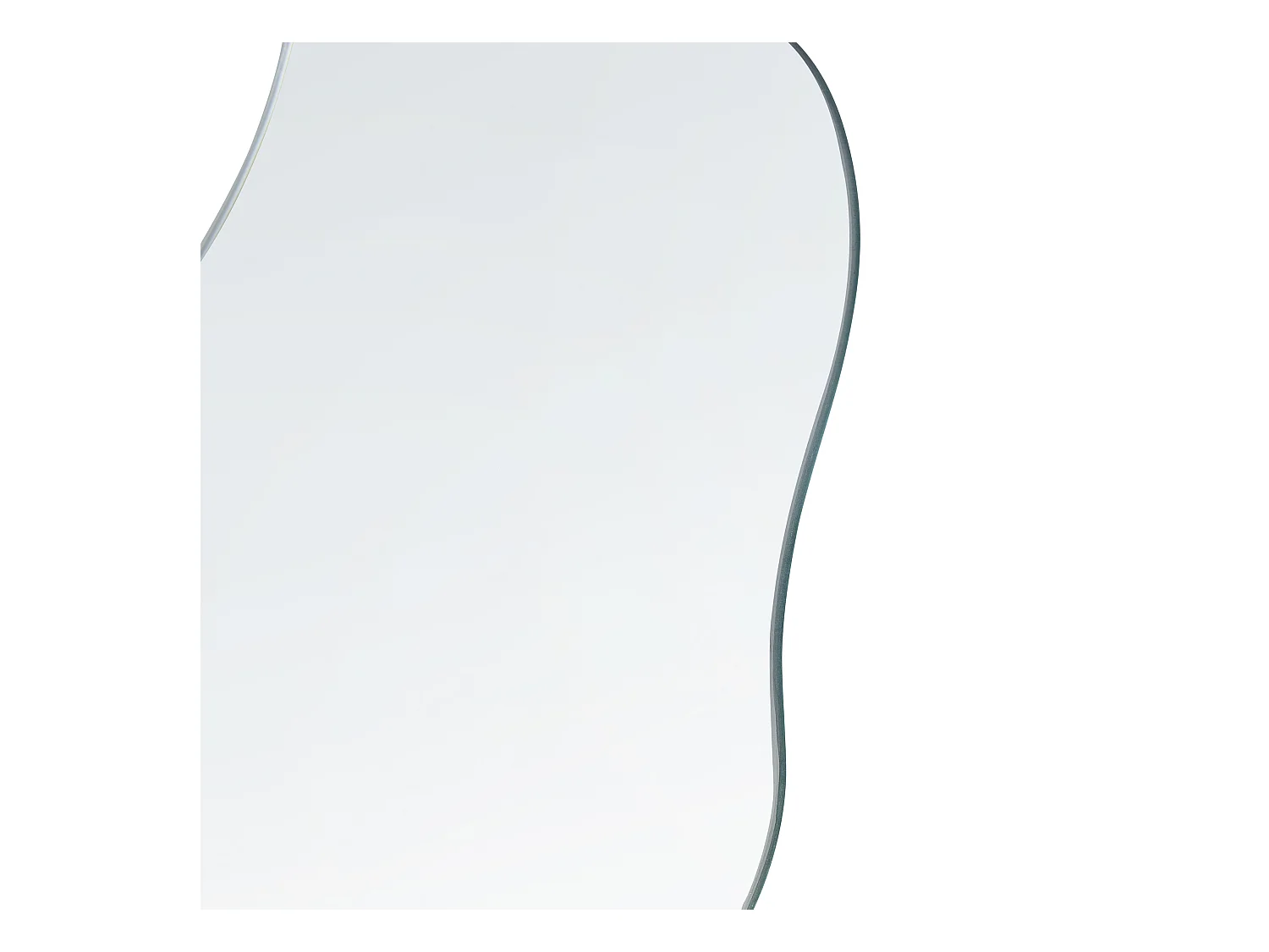 Espelho de pé LOZERE 19 cm 22 cm Castanho claro