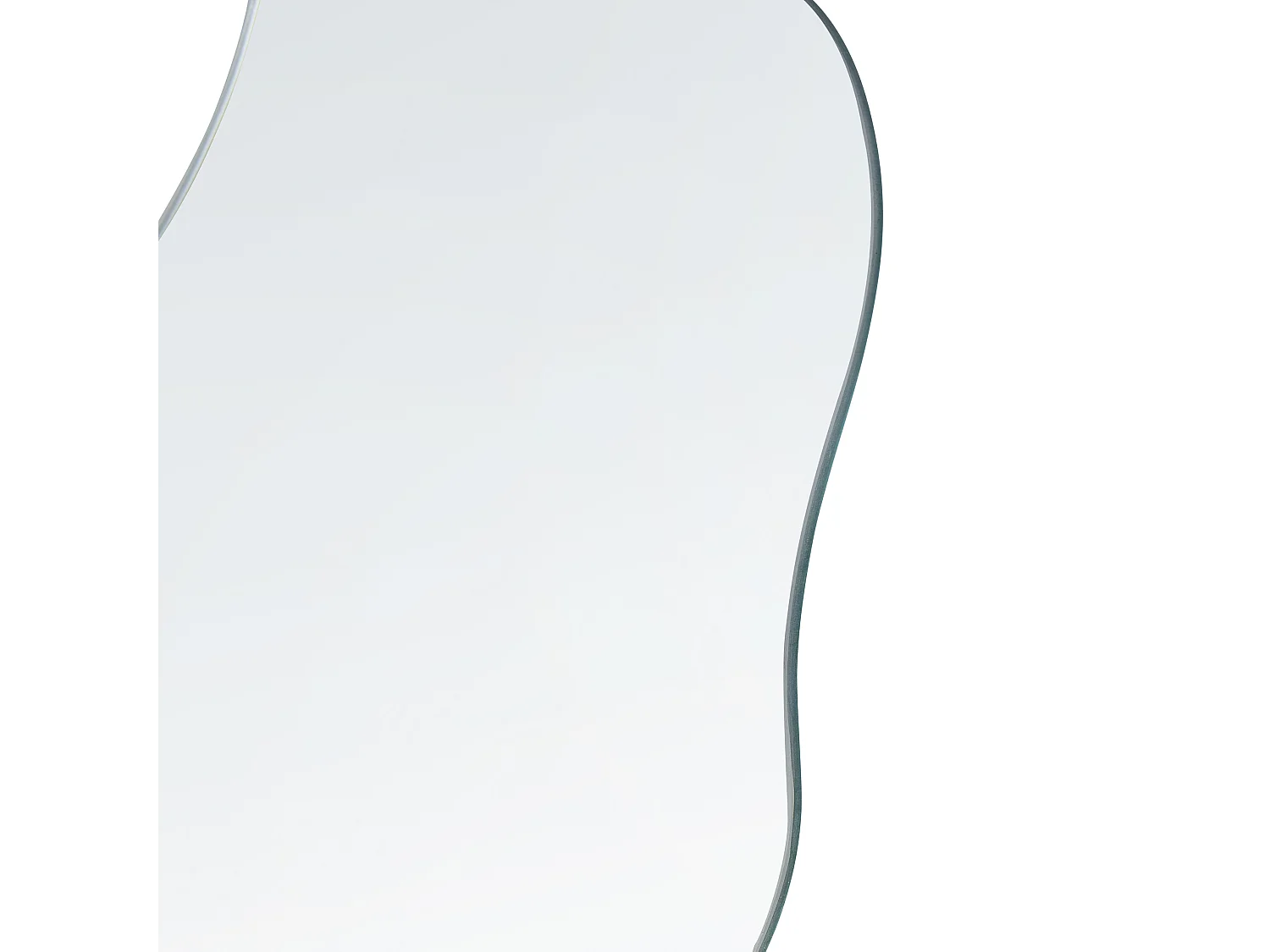 Miroir sur pied LOZERE 19 cm 22 cm Bambou Marron clair