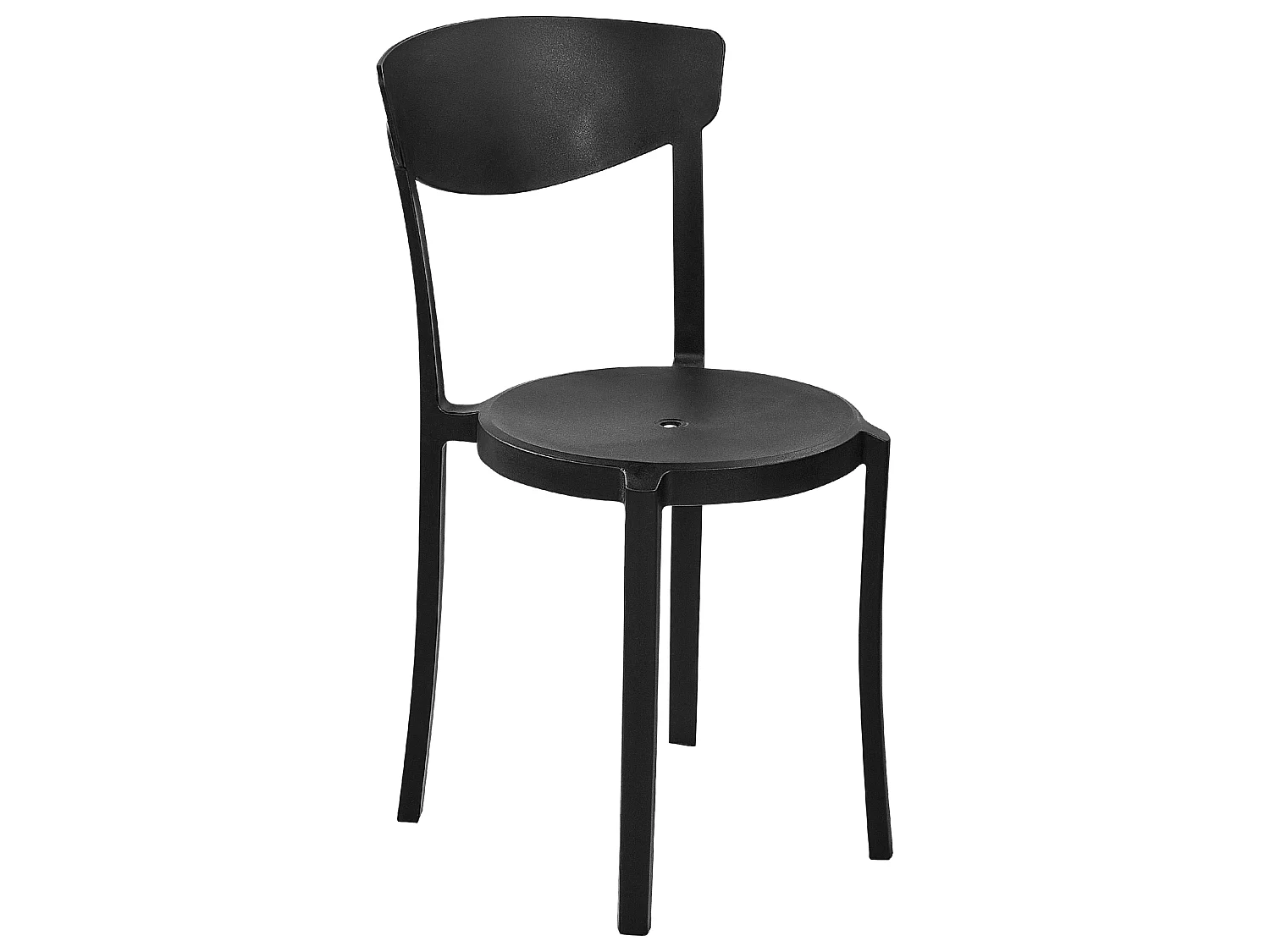 Conjunto de 8 sillas de comedor VIESTE Negro