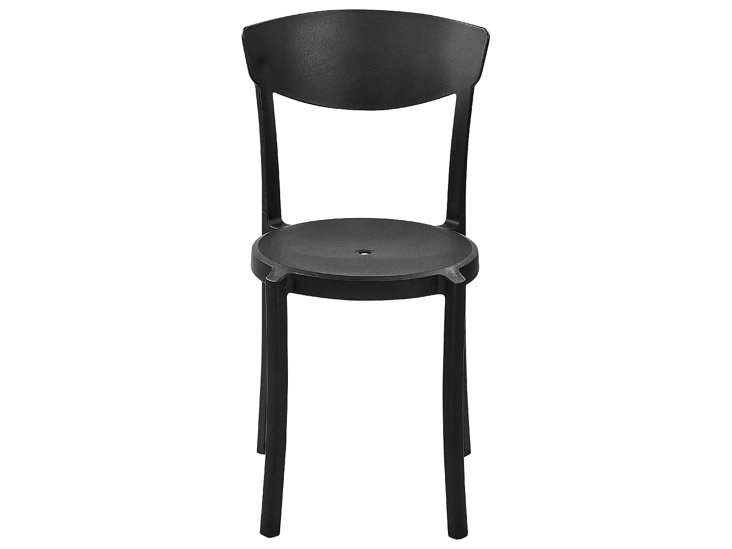 Conjunto de 8 sillas de comedor VIESTE Negro