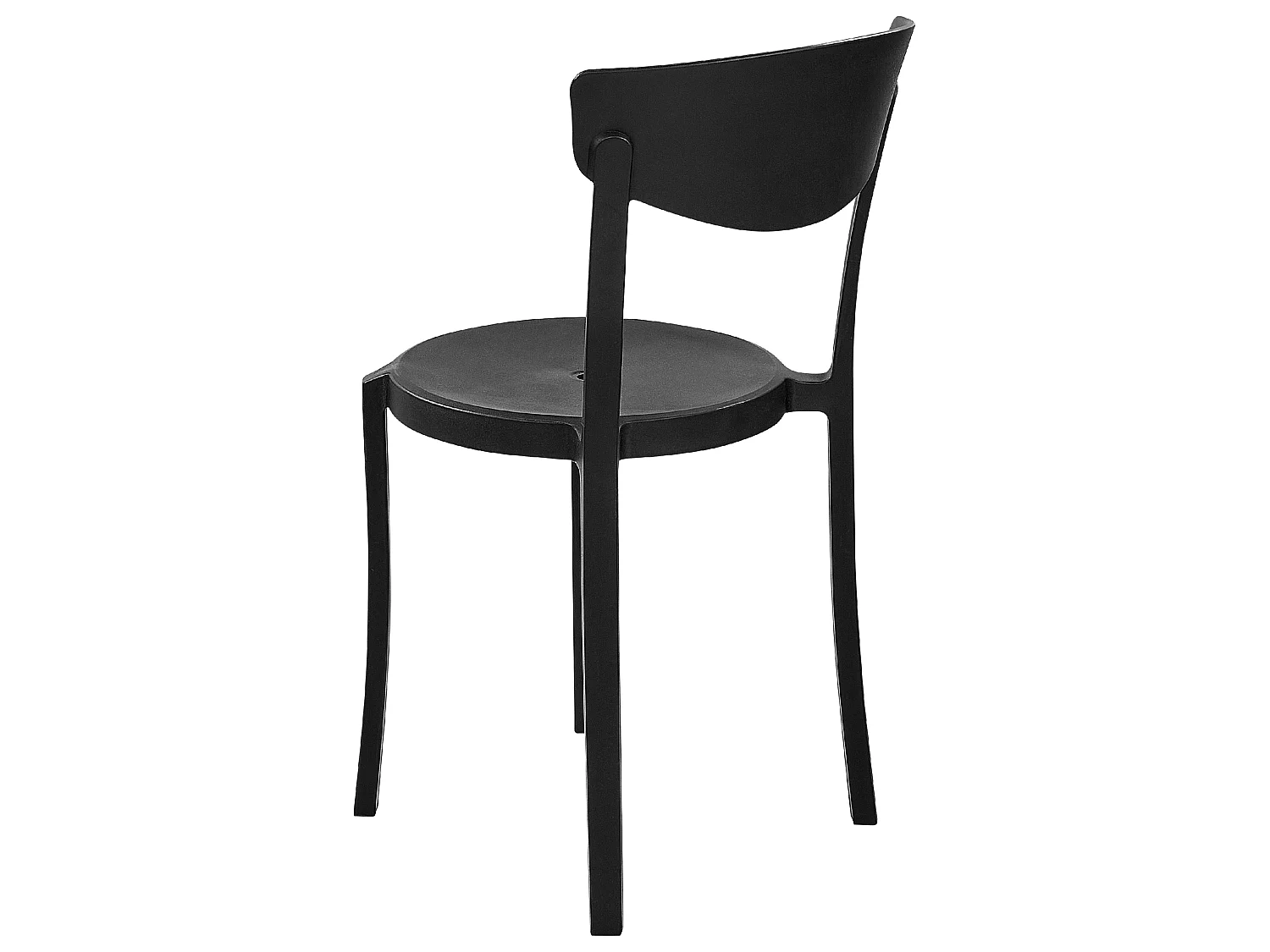 Conjunto de 8 sillas de comedor VIESTE Negro