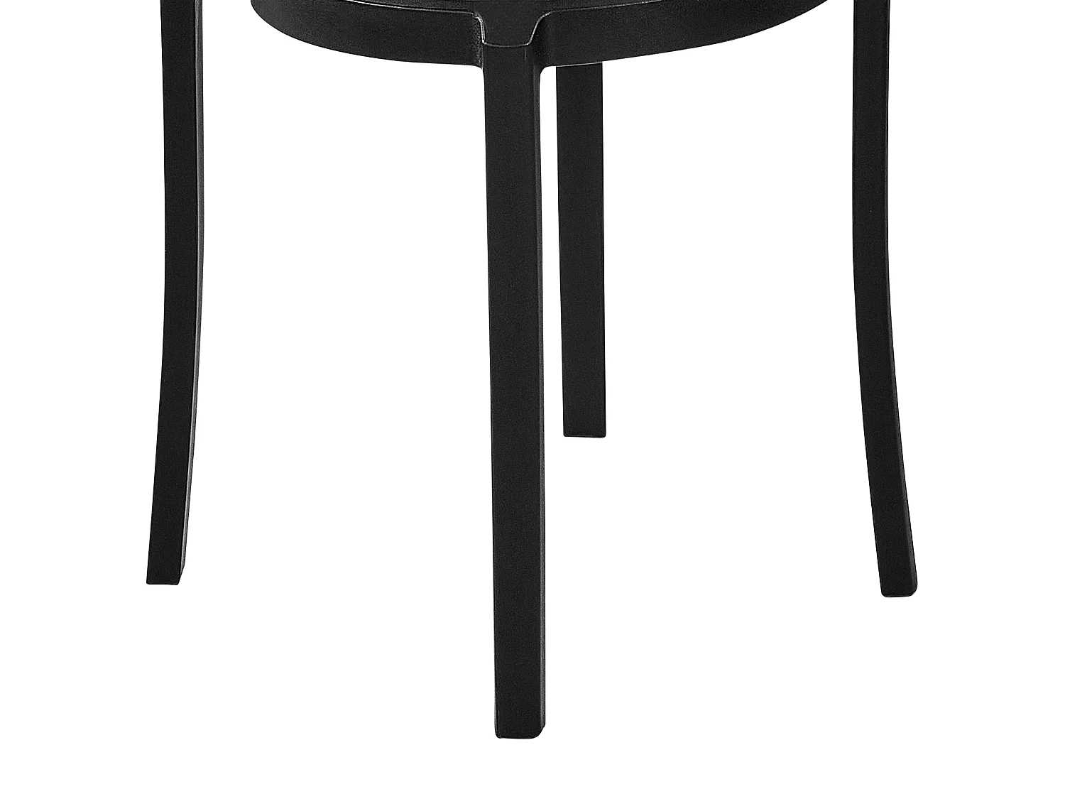 Conjunto de 8 sillas de comedor VIESTE Negro