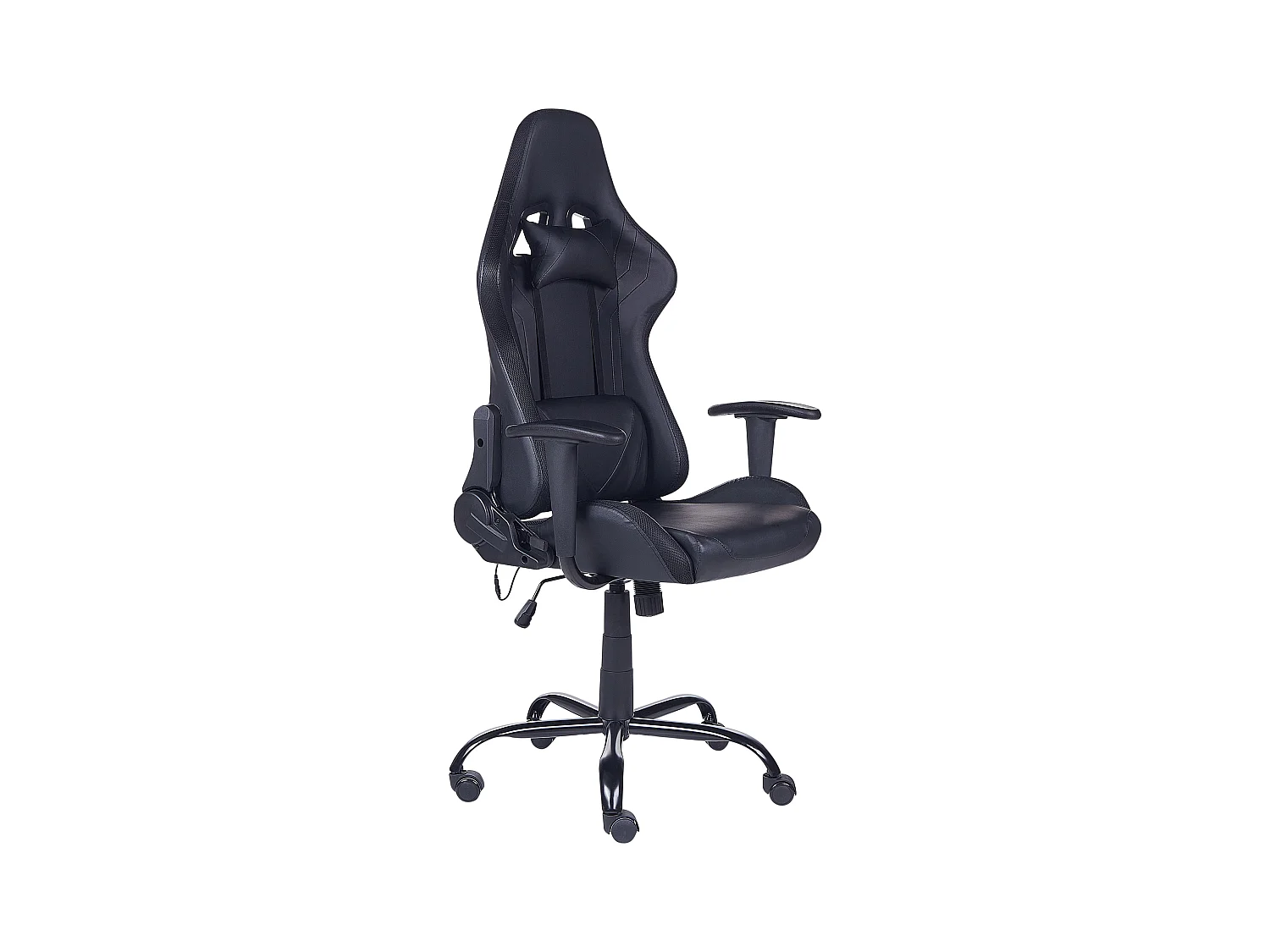 Cadeira gaming GLEAM Pele sintética Preto