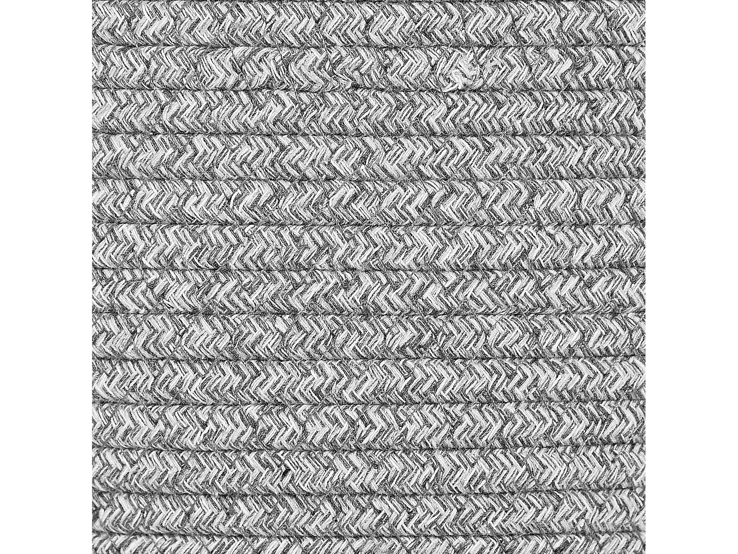 Conjunto de 2 cestos SARYK Algodão Cinzento