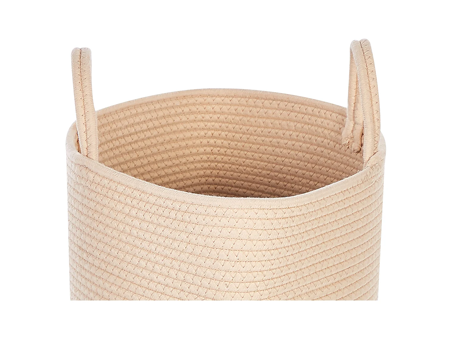 Set van 2 manden SARYK Katoen Lichtbeige