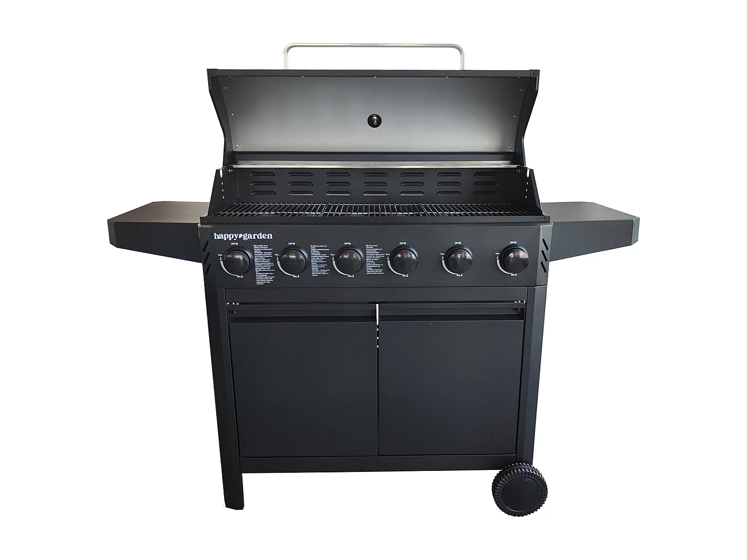Barbecue au gaz IZALCO - 6 brûleurs 15kW - HAPPY GARDEN