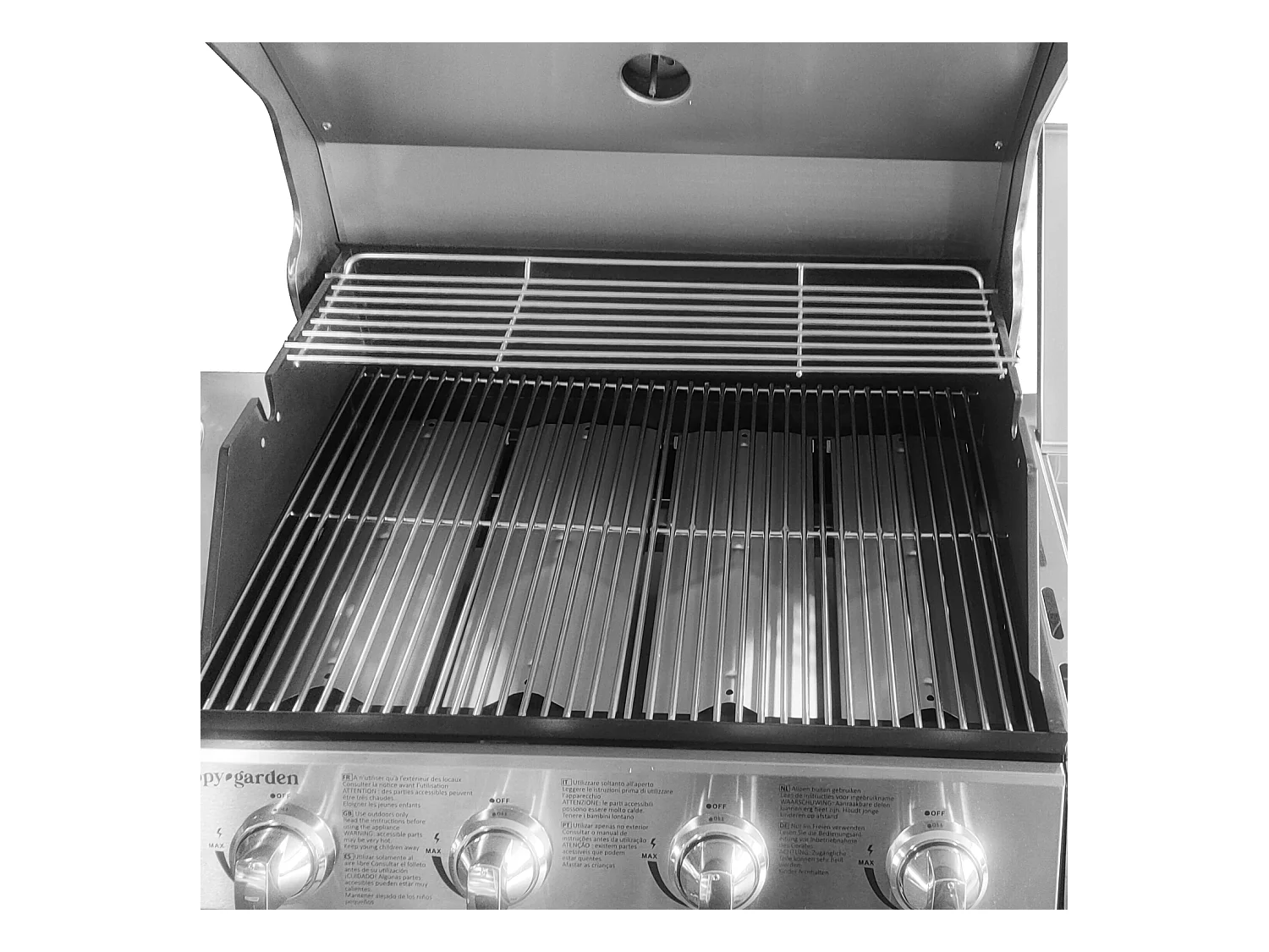 Cocina exterior TEXAS 4+1 quemadores - HAPPY GARDEN