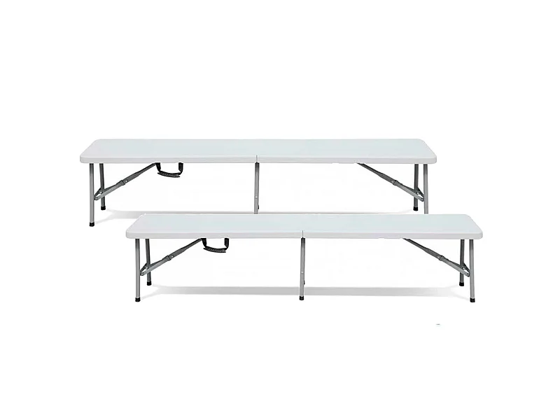 Pack 2 Bancos Plegables Catering 180x30x43cm O91