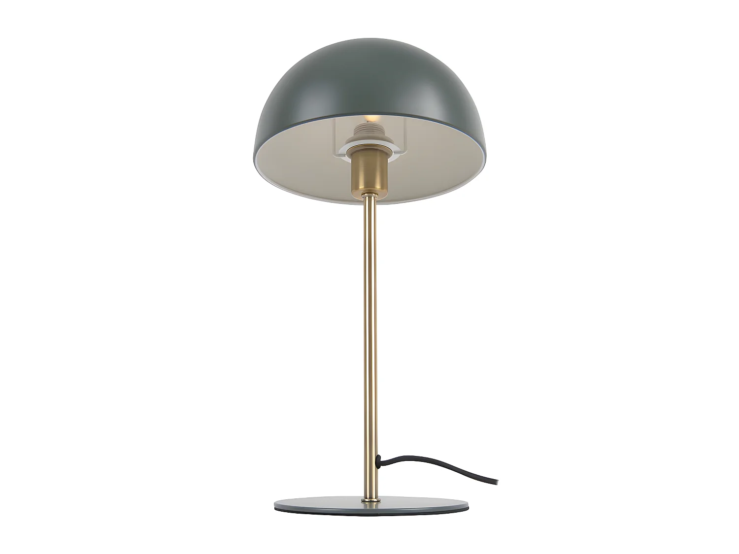 Bonnet - Lampe à poser champignon en métal - Vert de gris