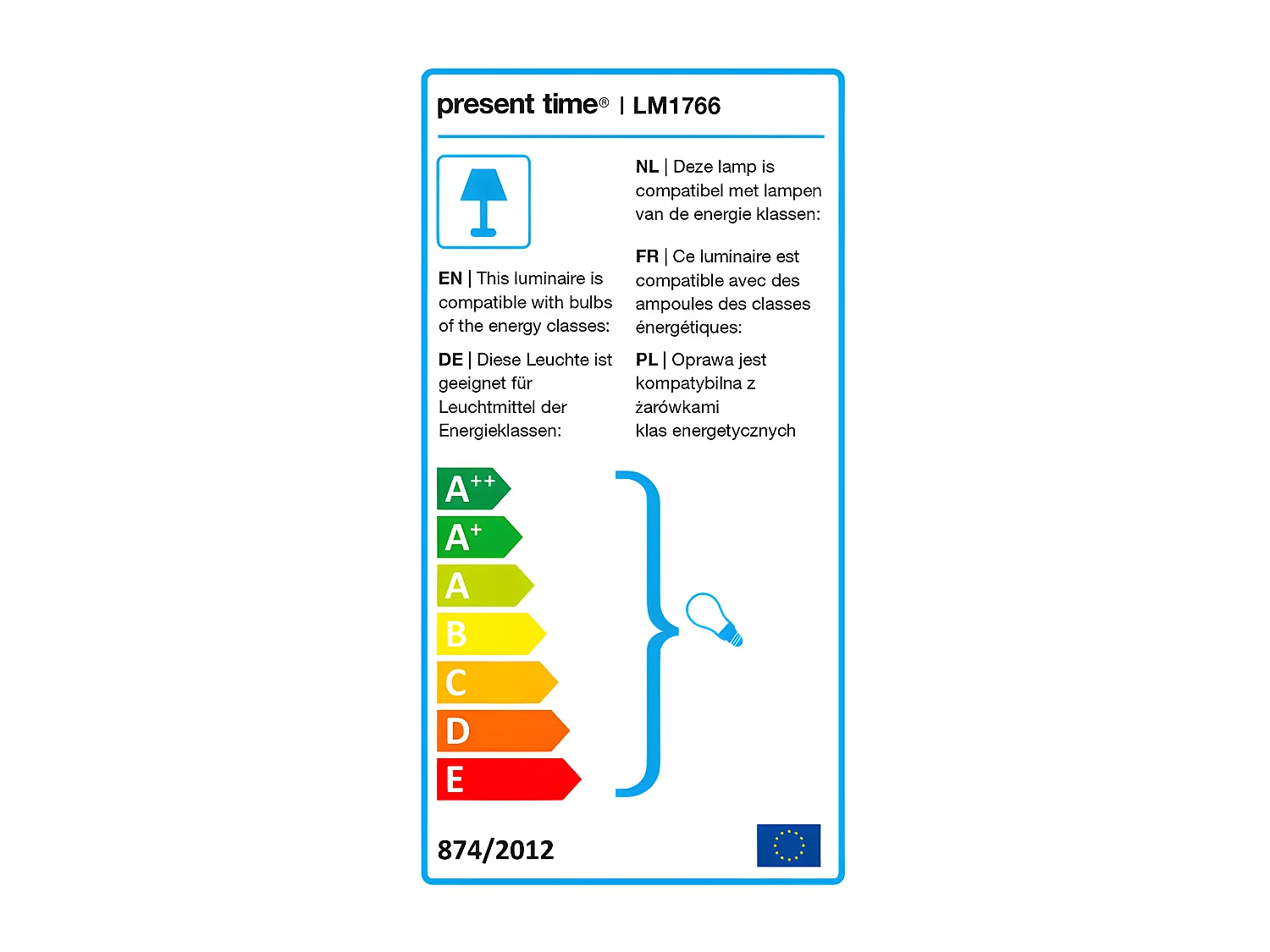 Bonnet - Lampe à poser champignon en métal - Vert de gris