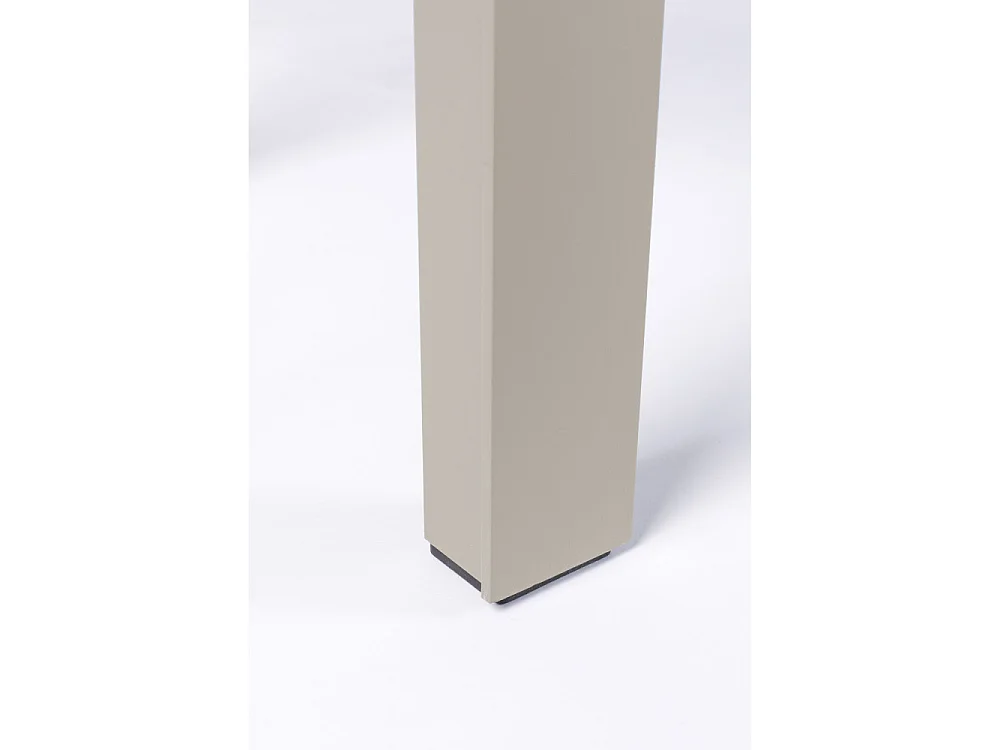 Vondel - Banc de jardin en métal 175x45cm - Beige