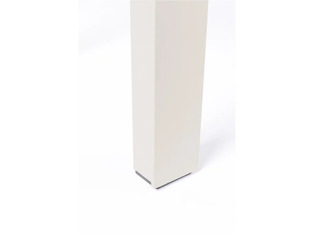 Vondel - Banc de jardin en métal 129,5x45cm - Beige