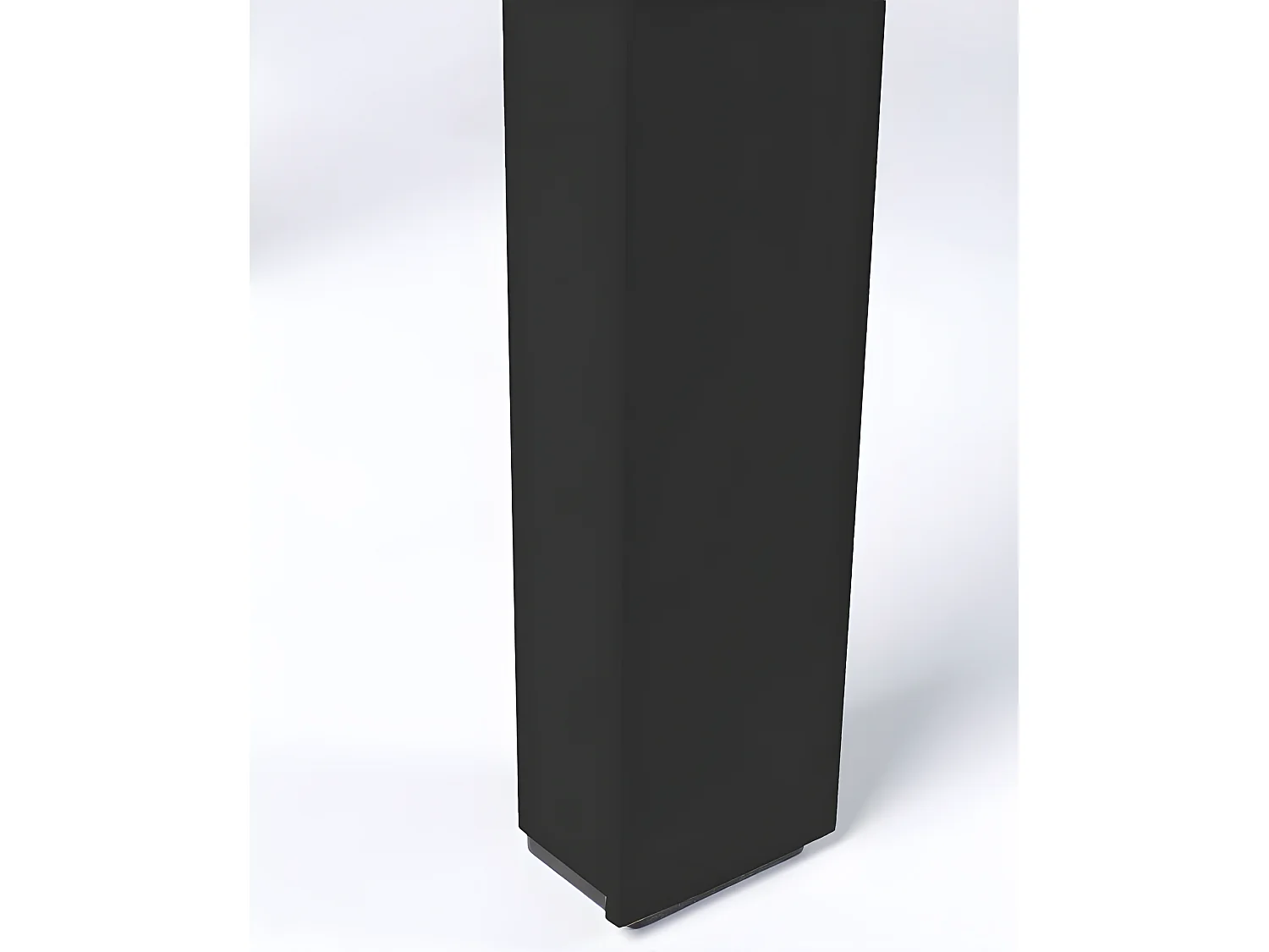 Vondel - Banc de jardin en métal 129,5x45cm - Noir