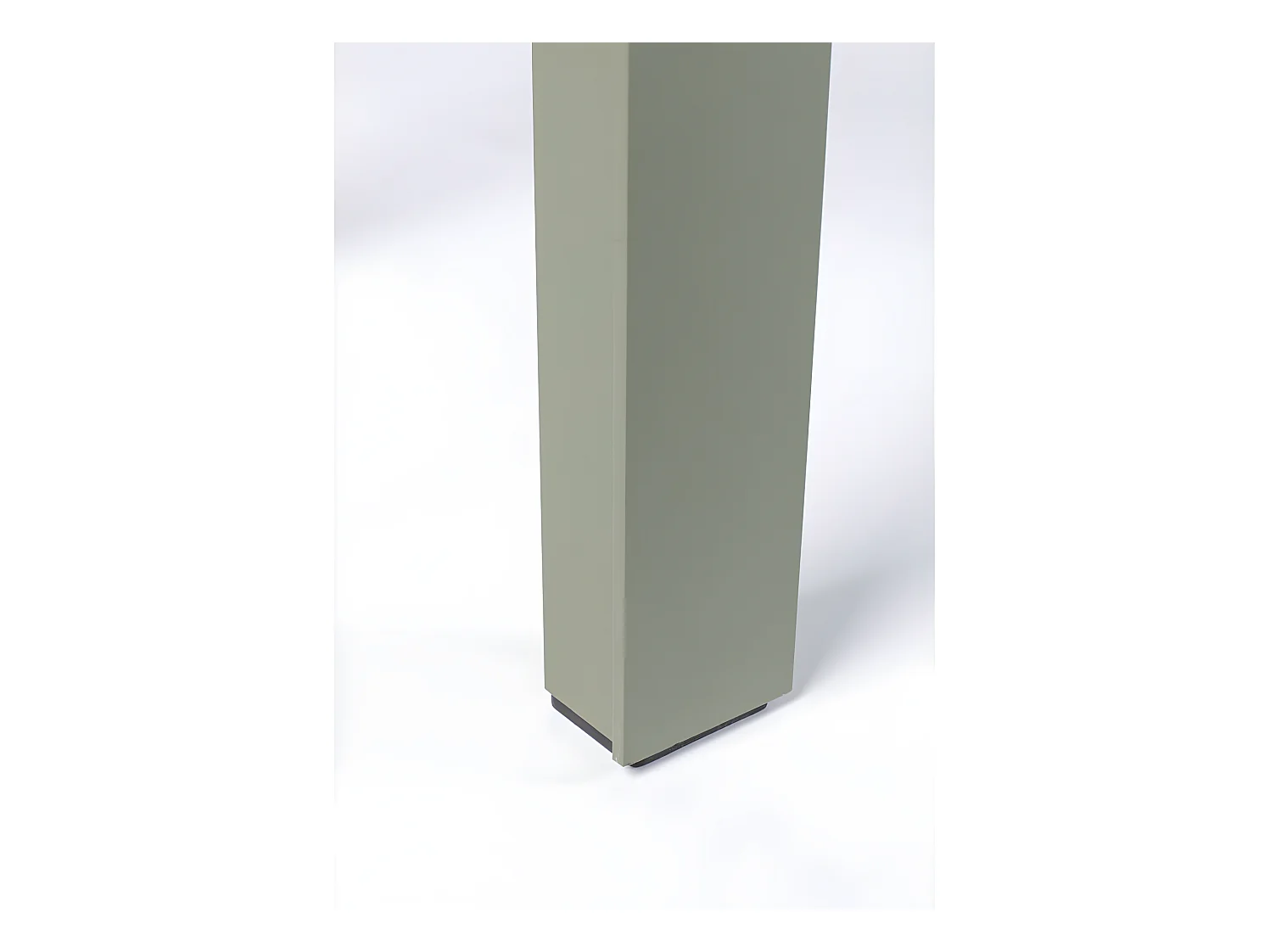 Vondel - Banc de jardin en métal 129,5x45cm - Vert de gris