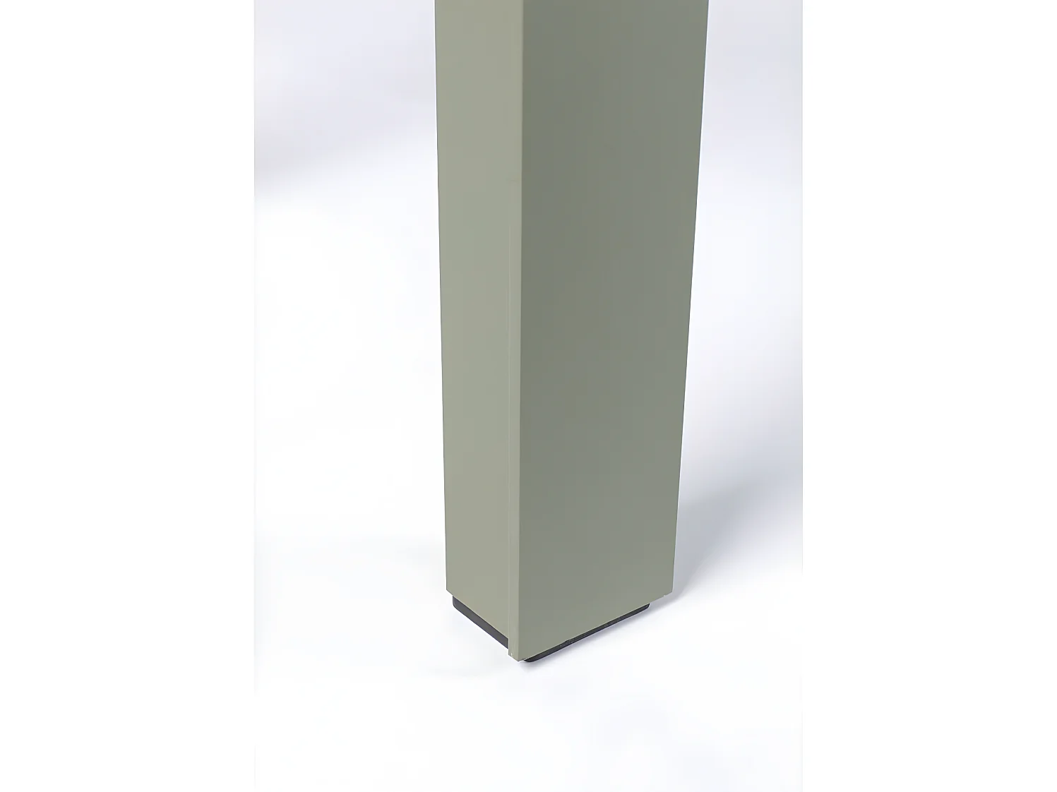 Vondel - Banc de jardin en métal 129,5x45cm - Vert de gris