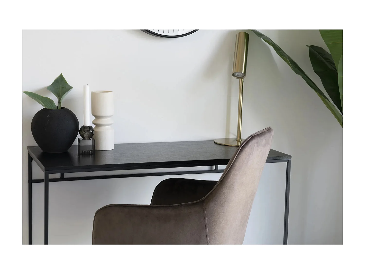 Bureau Avery Chêne et noir