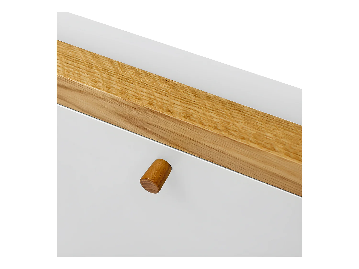 Brenta - Bureau mural contemporain - Blanc