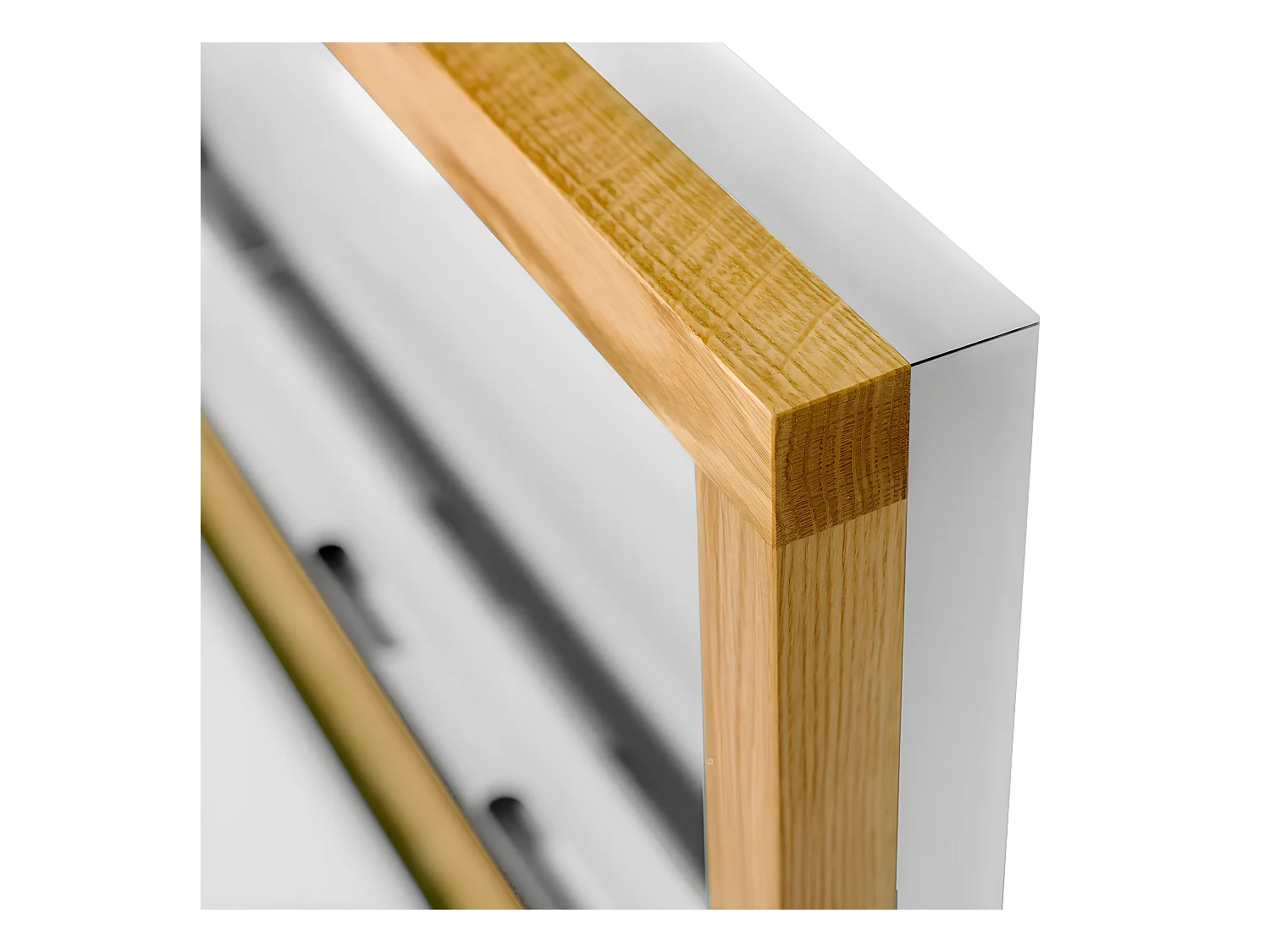 Brenta - Bureau mural contemporain - Blanc