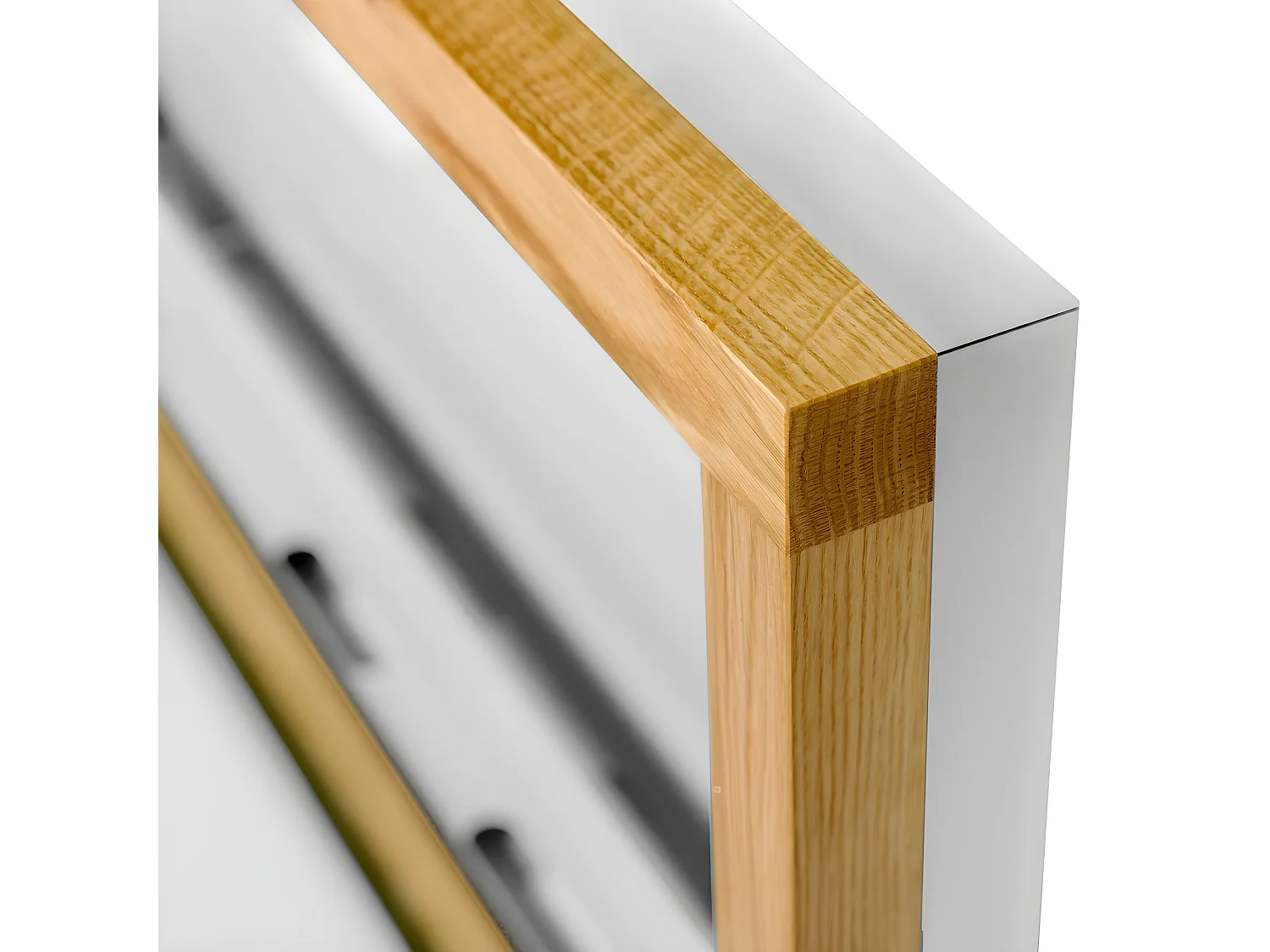 Brenta - Bureau mural contemporain - Blanc