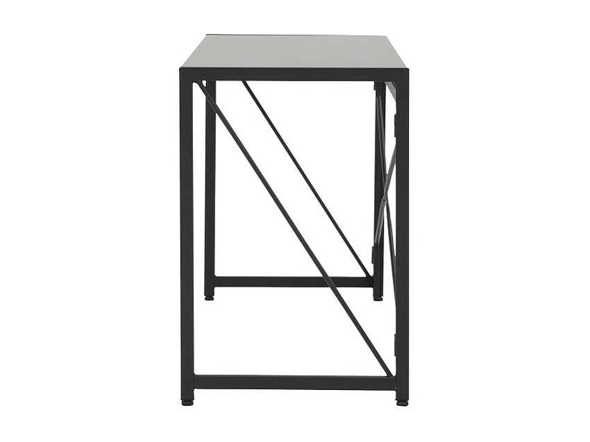 Fold - Bureau pliant en métal L100cm - Noir
