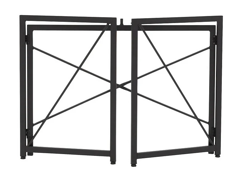 Fold - Bureau pliant en métal L100cm - Noir
