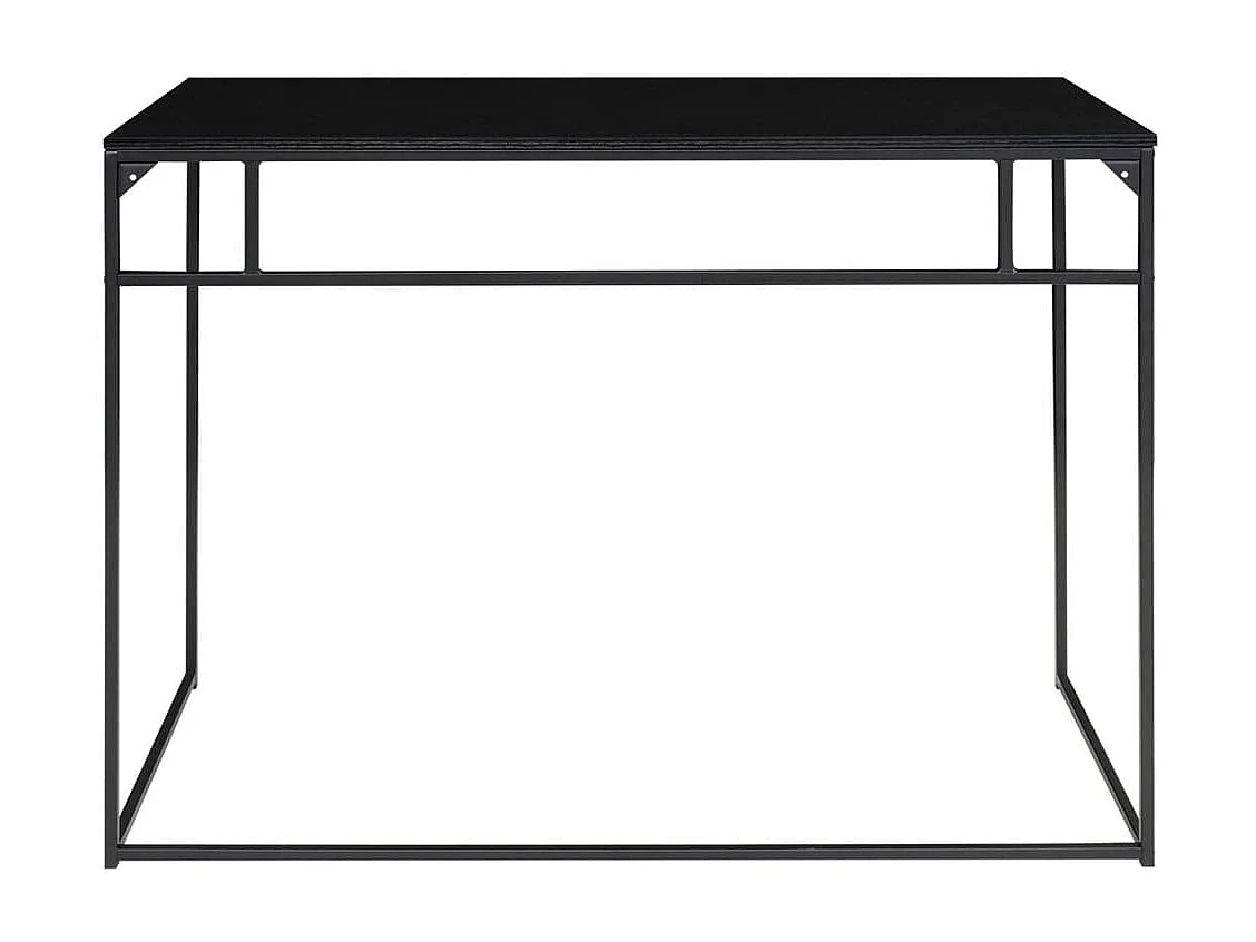 Bureau VITA - Bois naturel ou métal noir-Noir