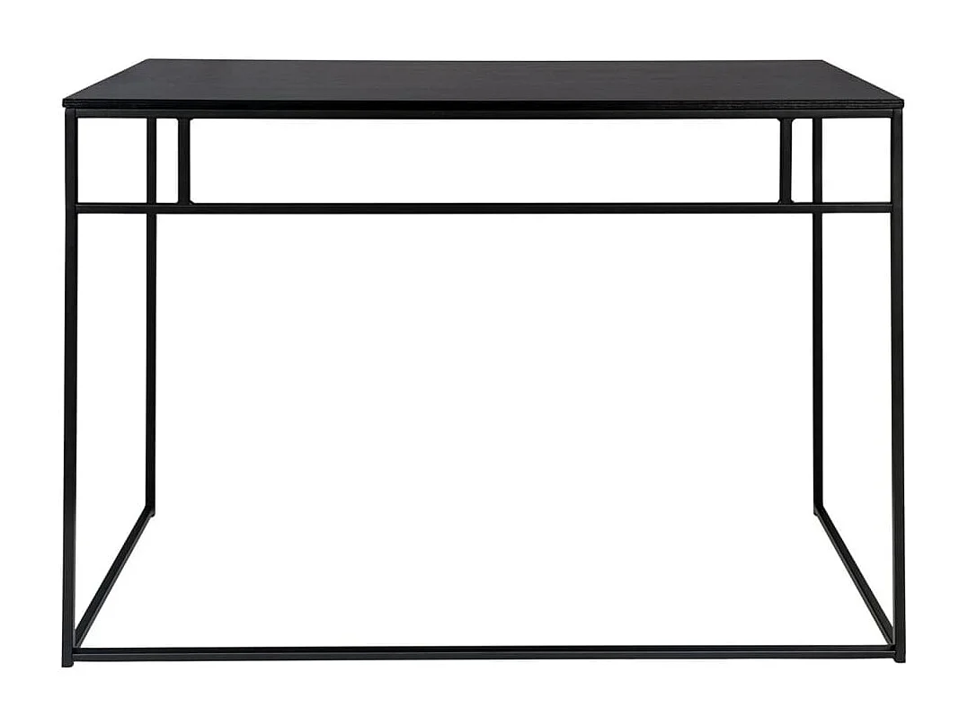 Bureau VITA - Bois naturel ou métal noir-Noir