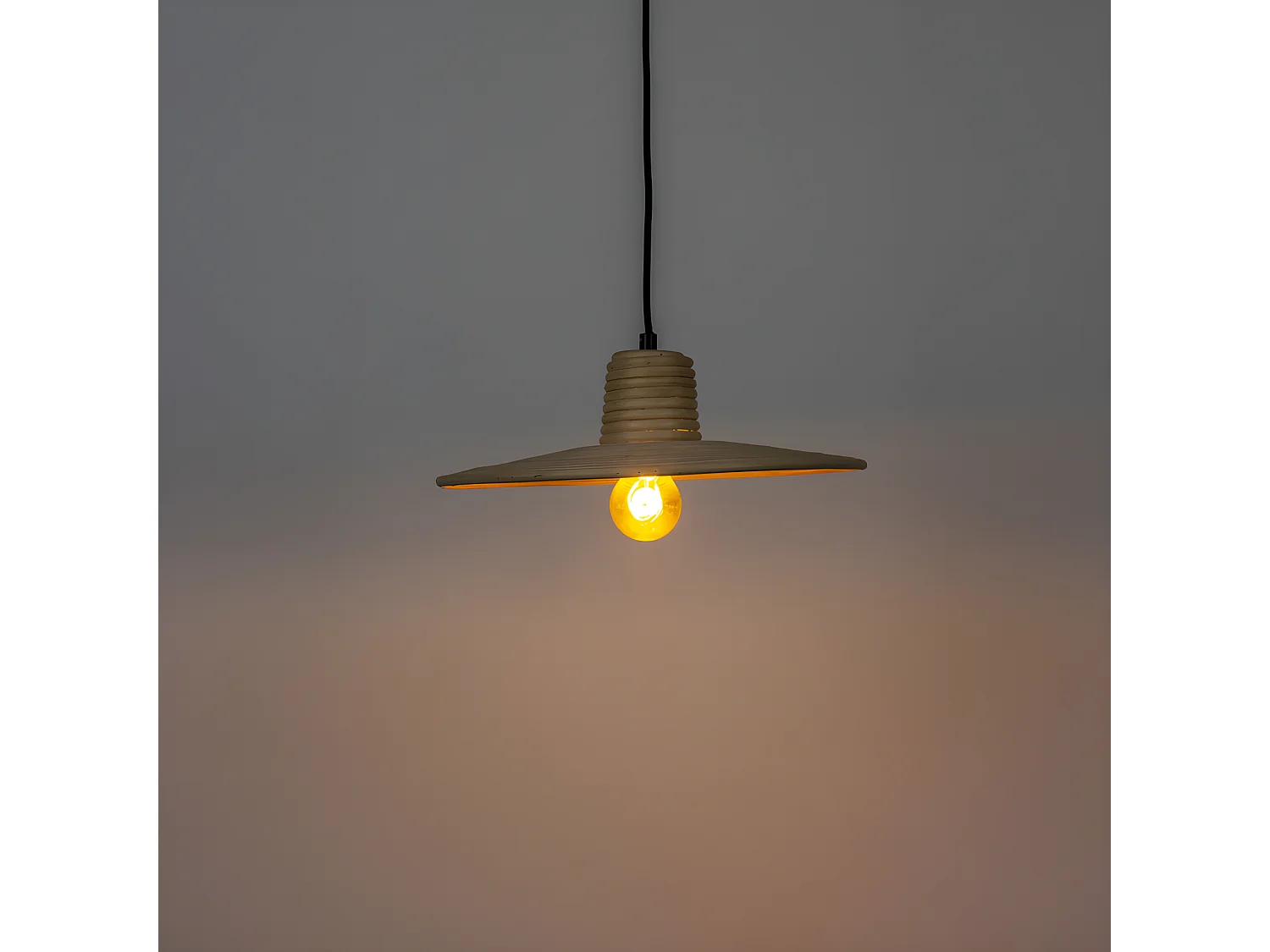 Balance - Suspension en rotin ø35cm - Naturel