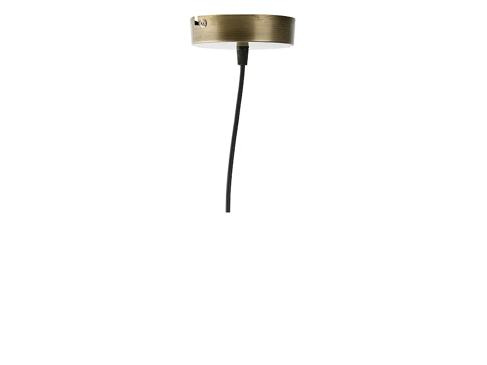 Pure - Suspension en laiton et verre vintage - Marron