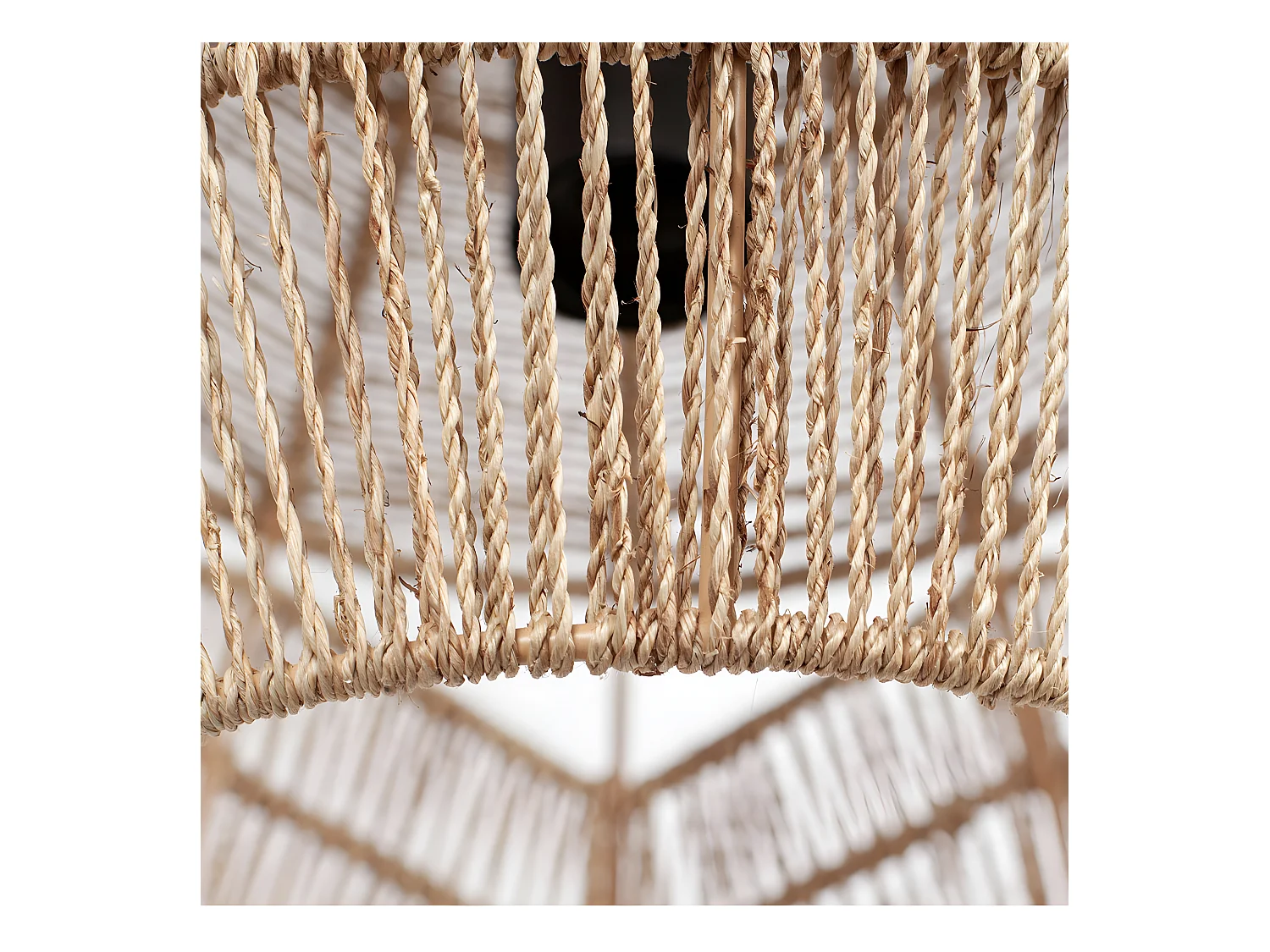 Adelaide - Suspension en corde ø25cm - Couleur - Naturel