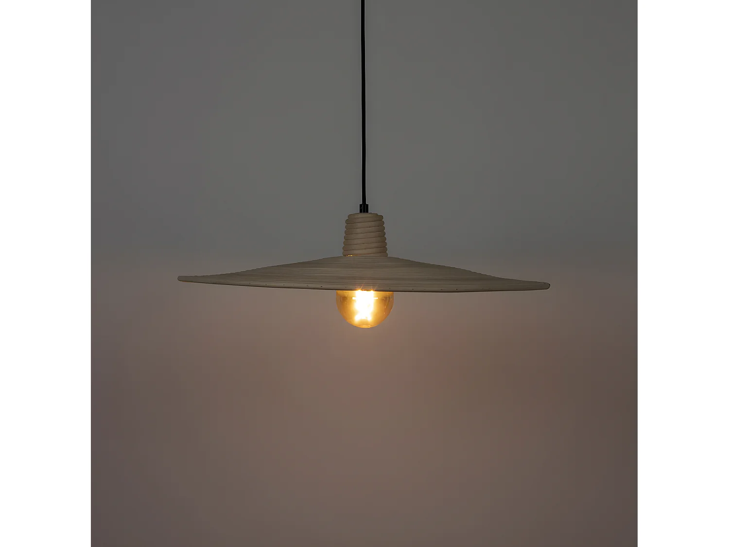 Balance - Suspension en rotin ø60cm - Naturel