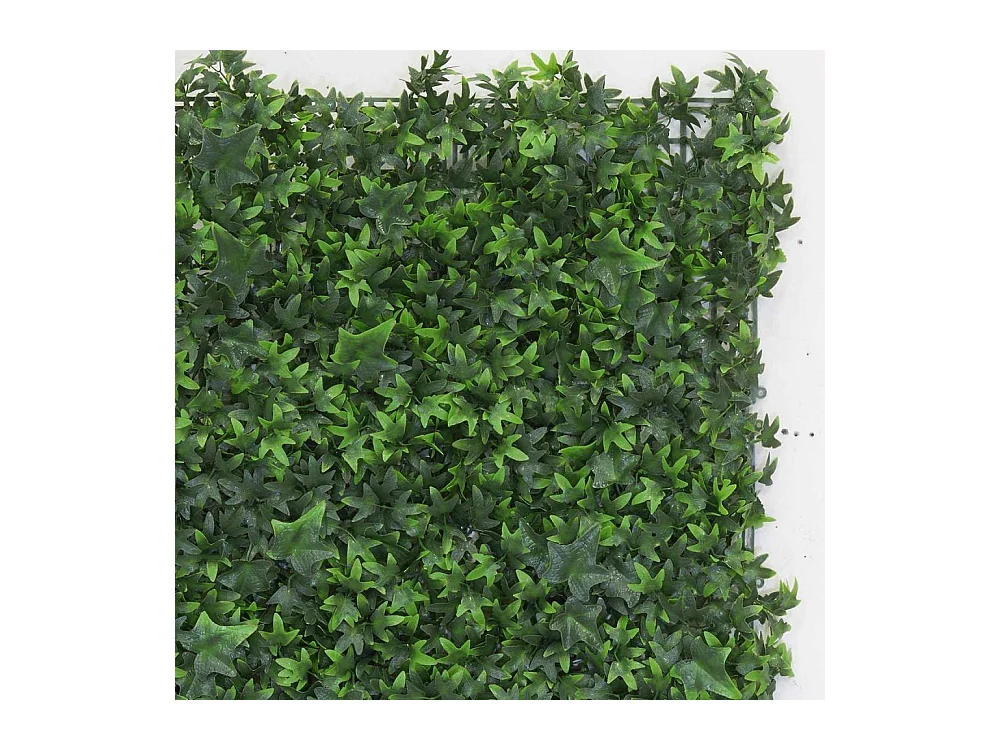 Feuillage artificiel 1 m x 1 m Lierre vert