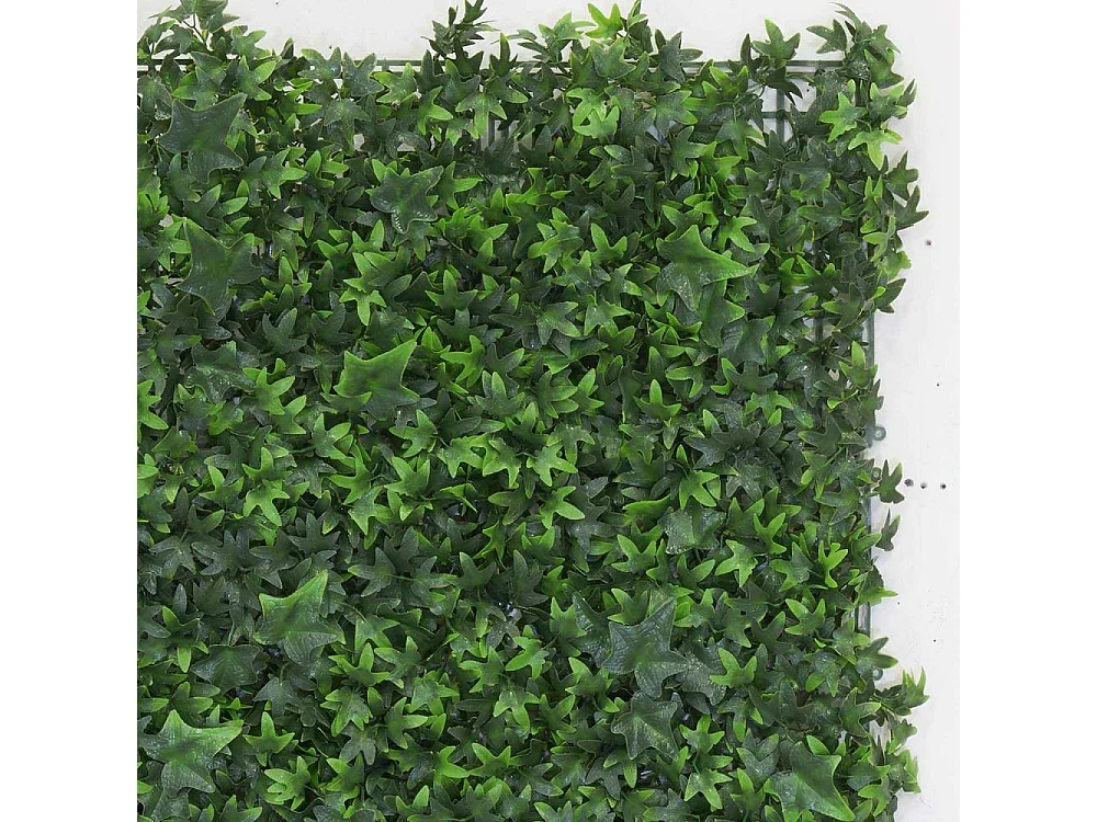 Feuillage artificiel 1 m x 1 m Lierre vert