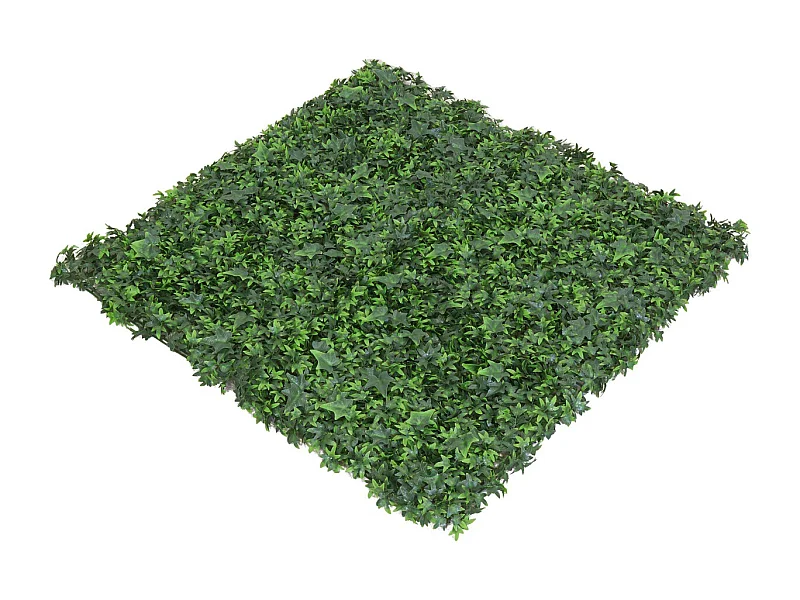 Feuillage artificiel 1 m x 1 m Lierre vert
