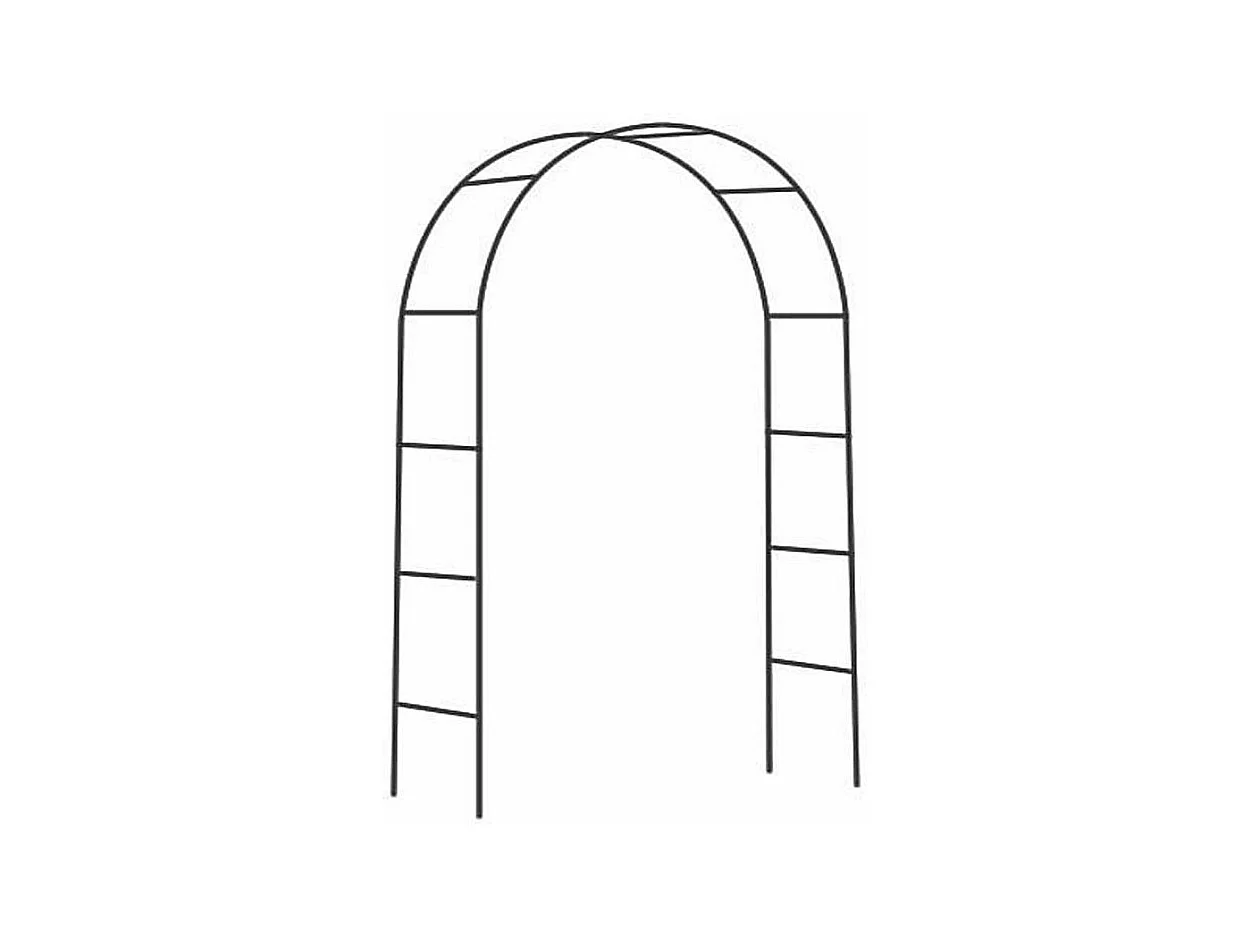 Arche déco en fer noir Atea Unitaire