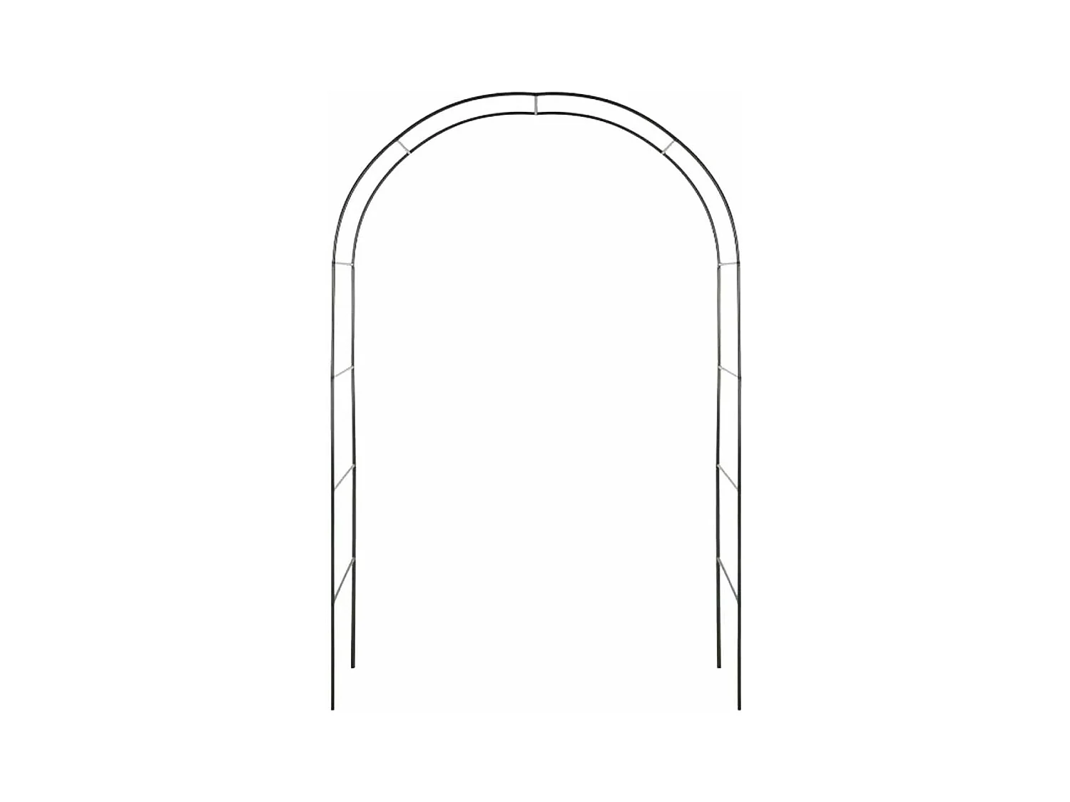 Arche déco en fer noir Atea Unitaire