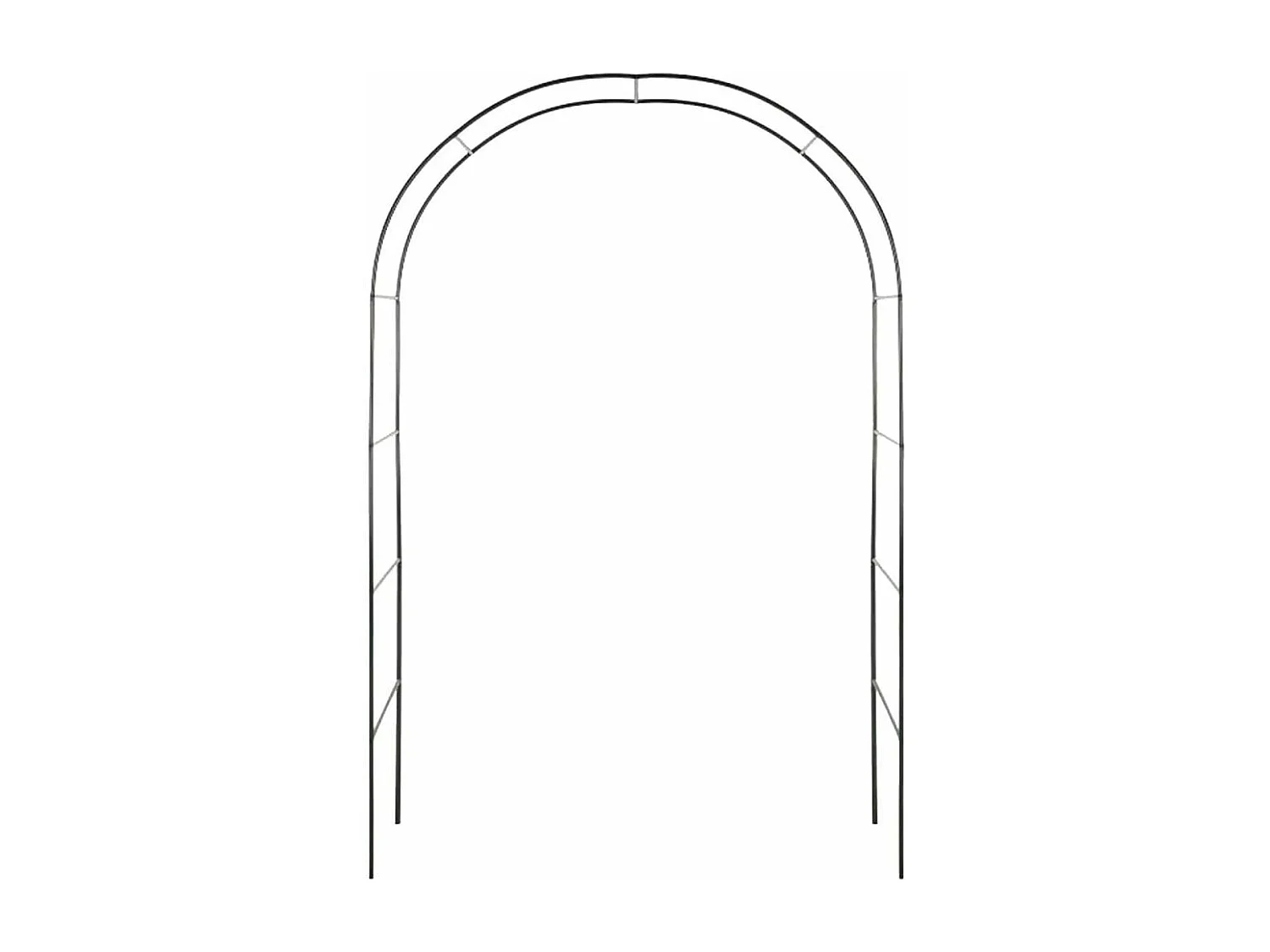 Arche déco en fer noir Atea Unitaire