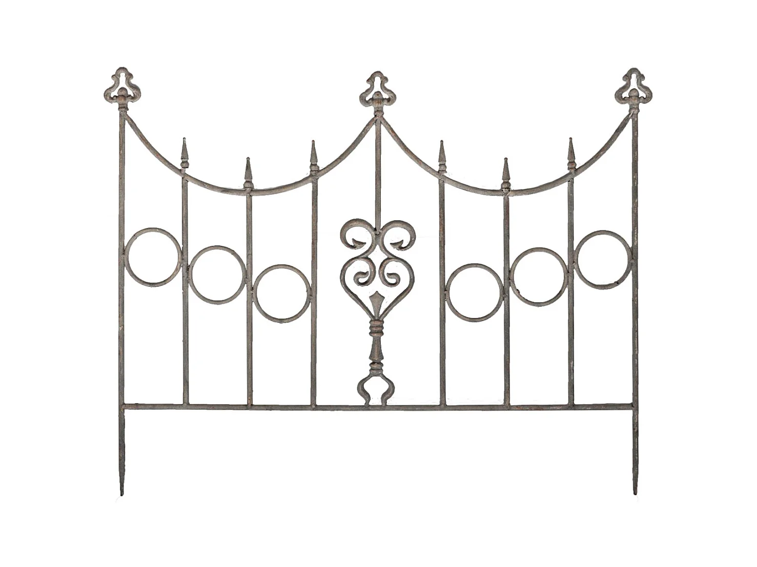 Barrière en fer Coeur 90 x 73 cm Unitaire