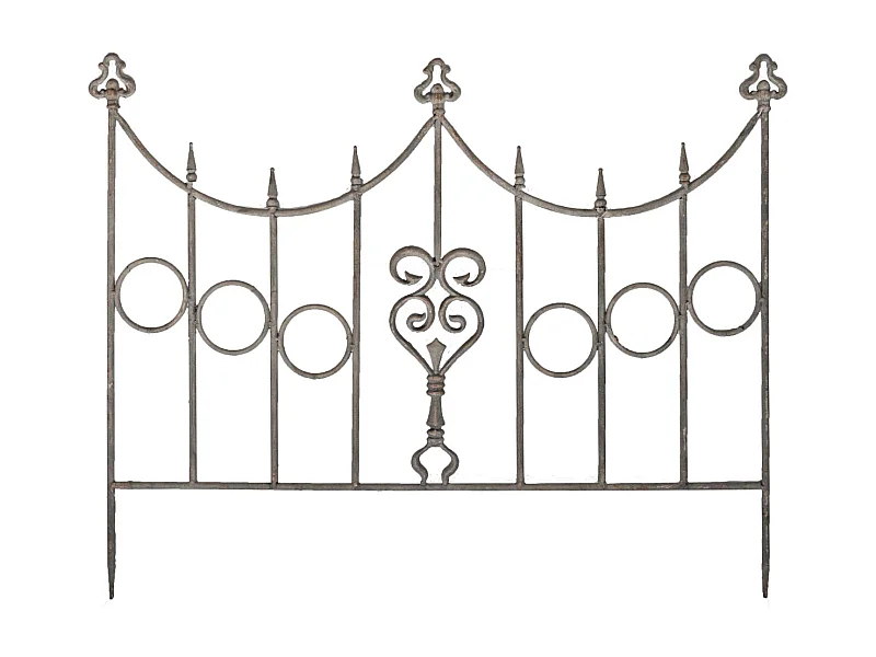 Eisengitter Herz 90 x 73 cm