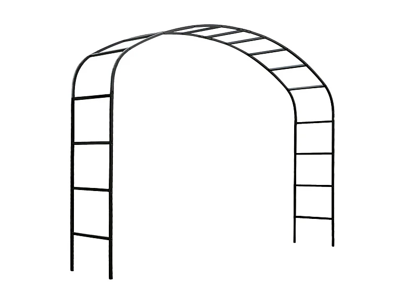 Arche de jardin 2m50 en acier galvanisé Ellipse