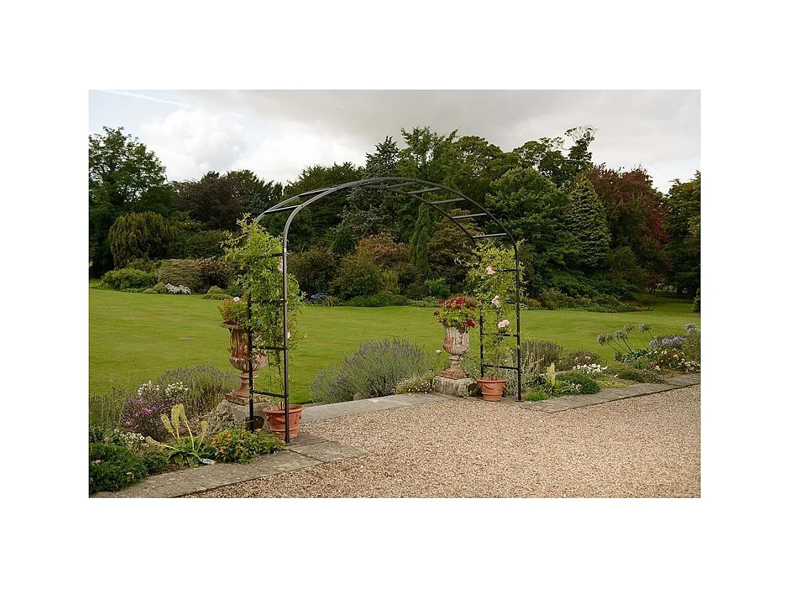 Arche de jardin 2m50 en acier galvanisé Ellipse