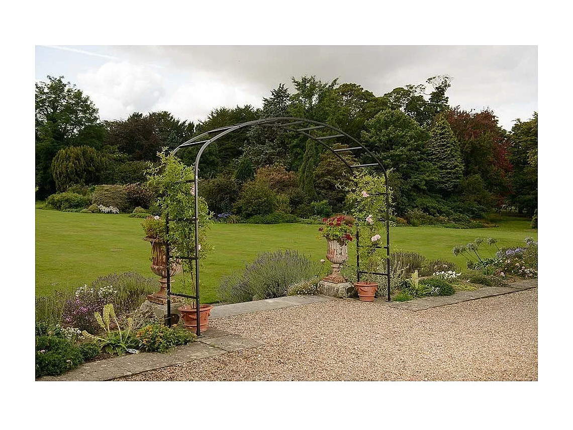 Arche de jardin 2m50 en acier galvanisé Ellipse