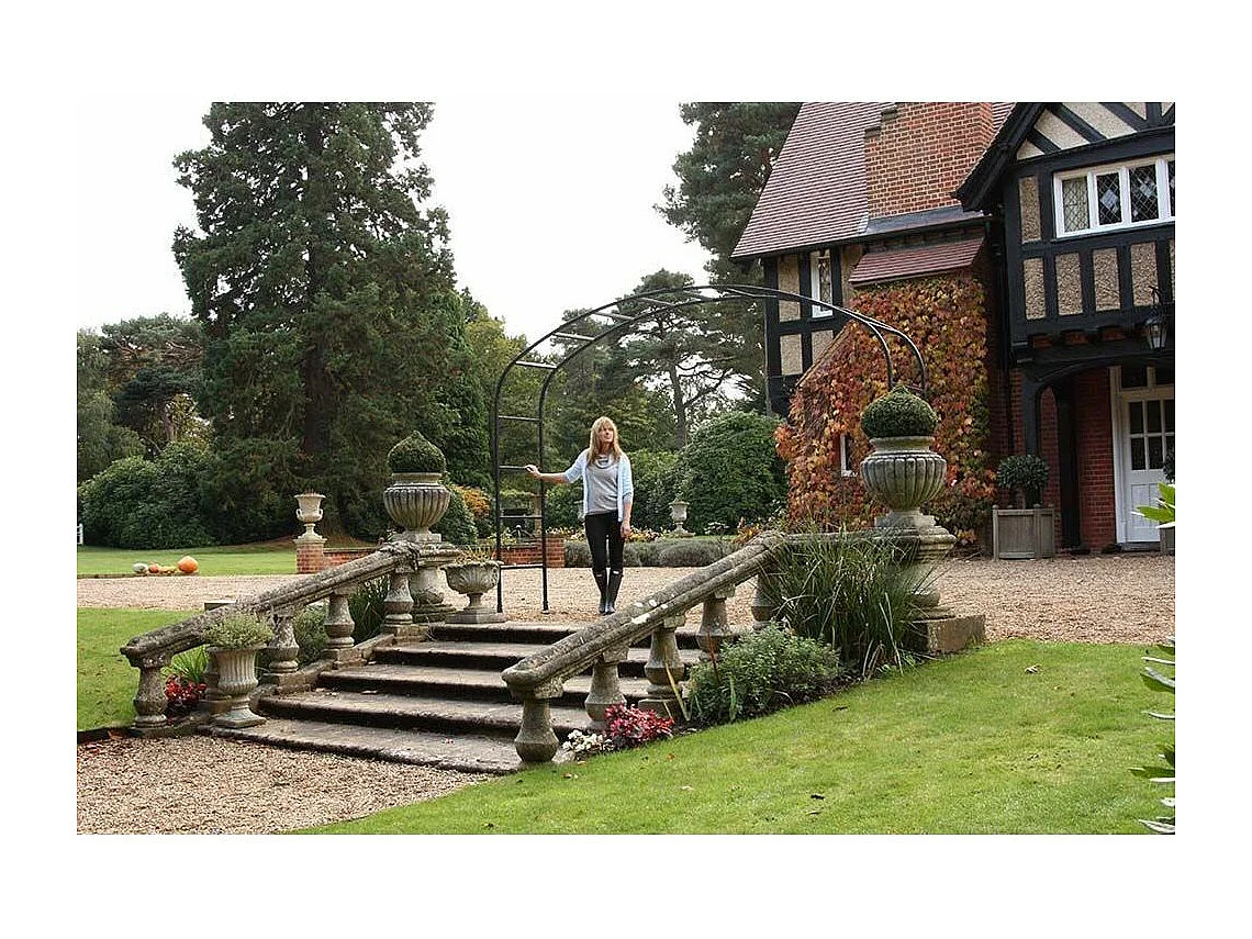 Arche de jardin 2m50 en acier galvanisé Ellipse