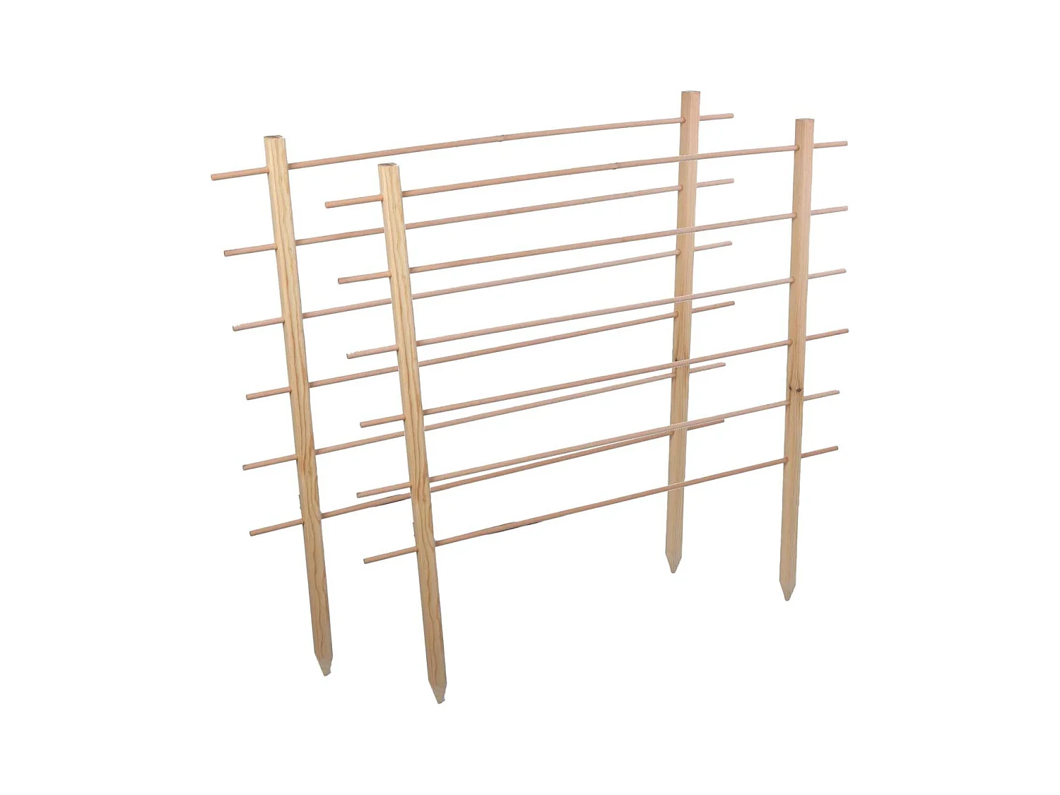 Support en bois de pin pour plantes Treilli (Lot de 2)