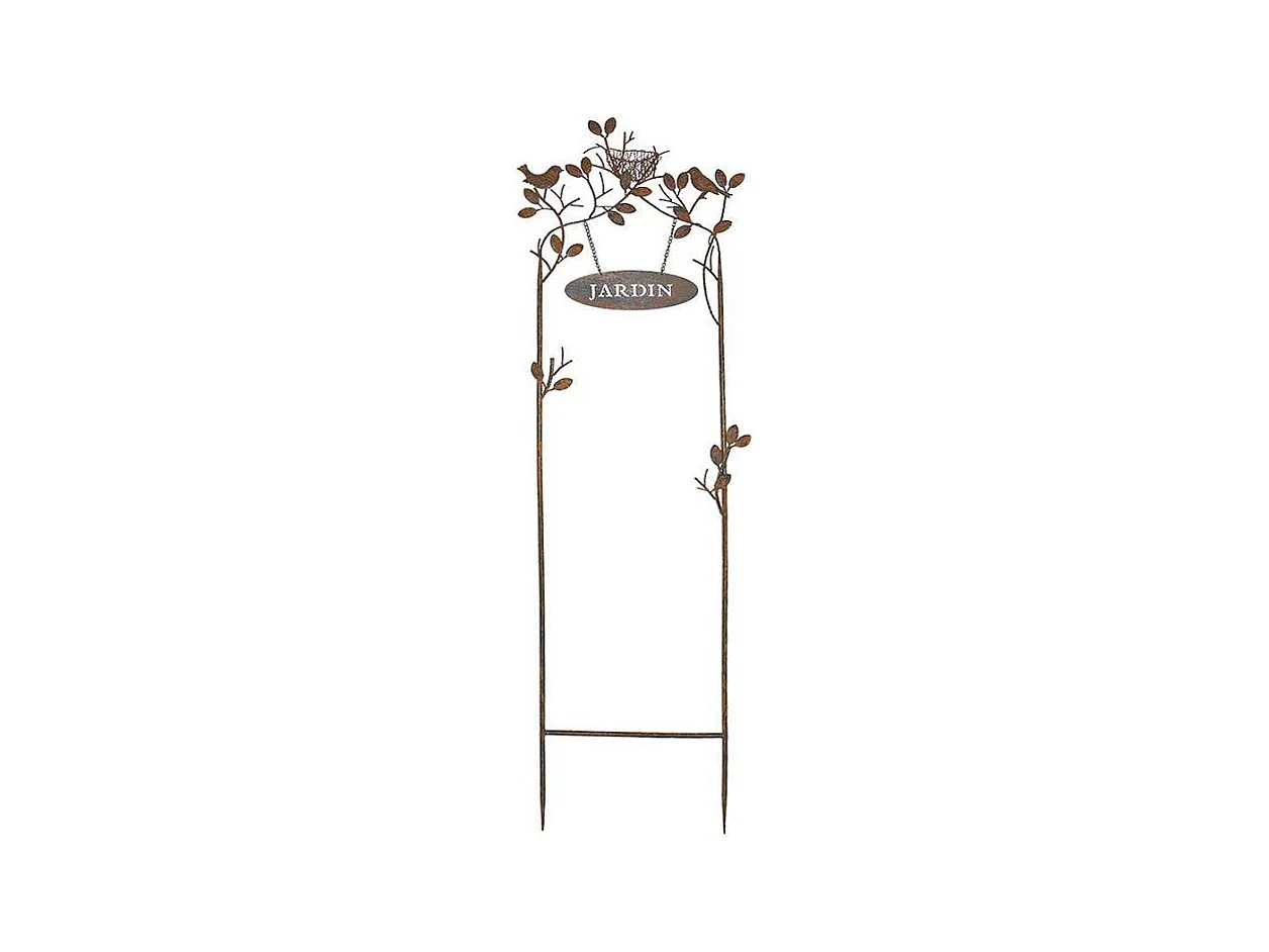 Treillage en fer Jardin 137 x 46 cm
