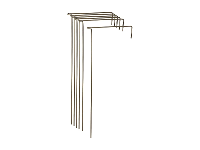 Supporto per piante in acciaio (set di 6) 75 cm