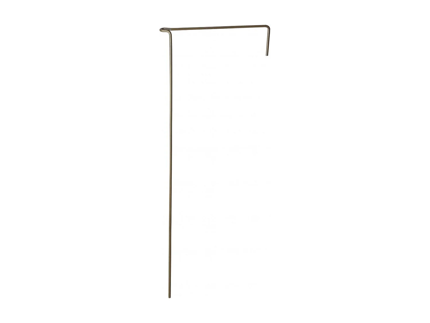 Supporto per piante in acciaio (set di 6) 75 cm