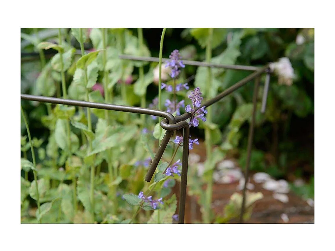 Pflanzenständer aus Stahl (6er-Set) 75 cm